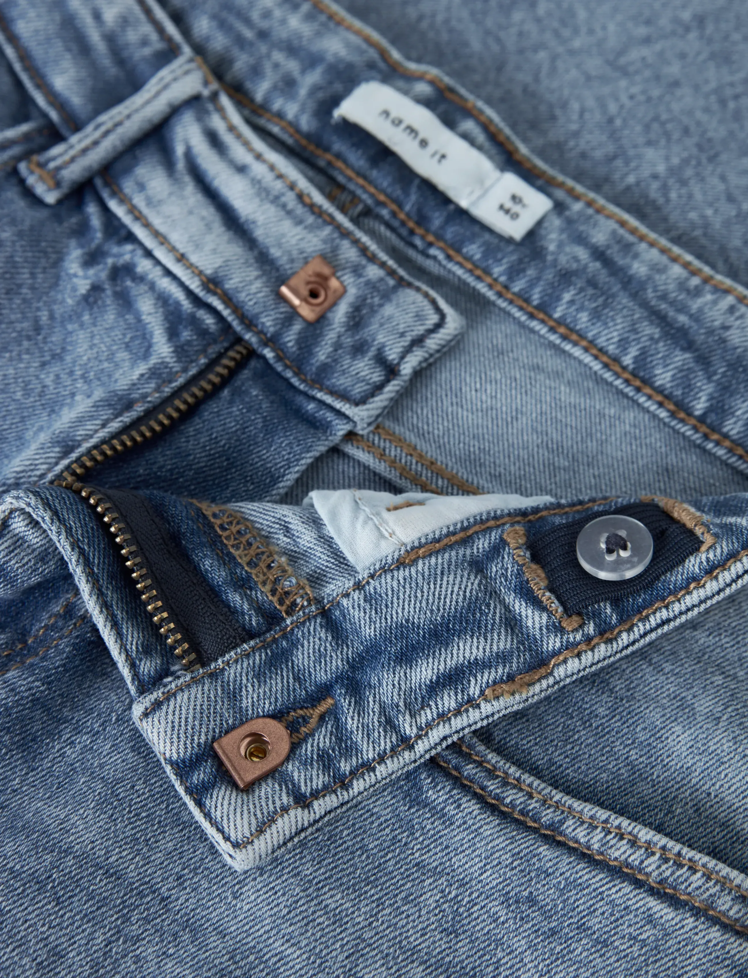 name it - NKFROSE X-WIDE LW JEANS 1322-BC NOOS - medium blue denim - 5