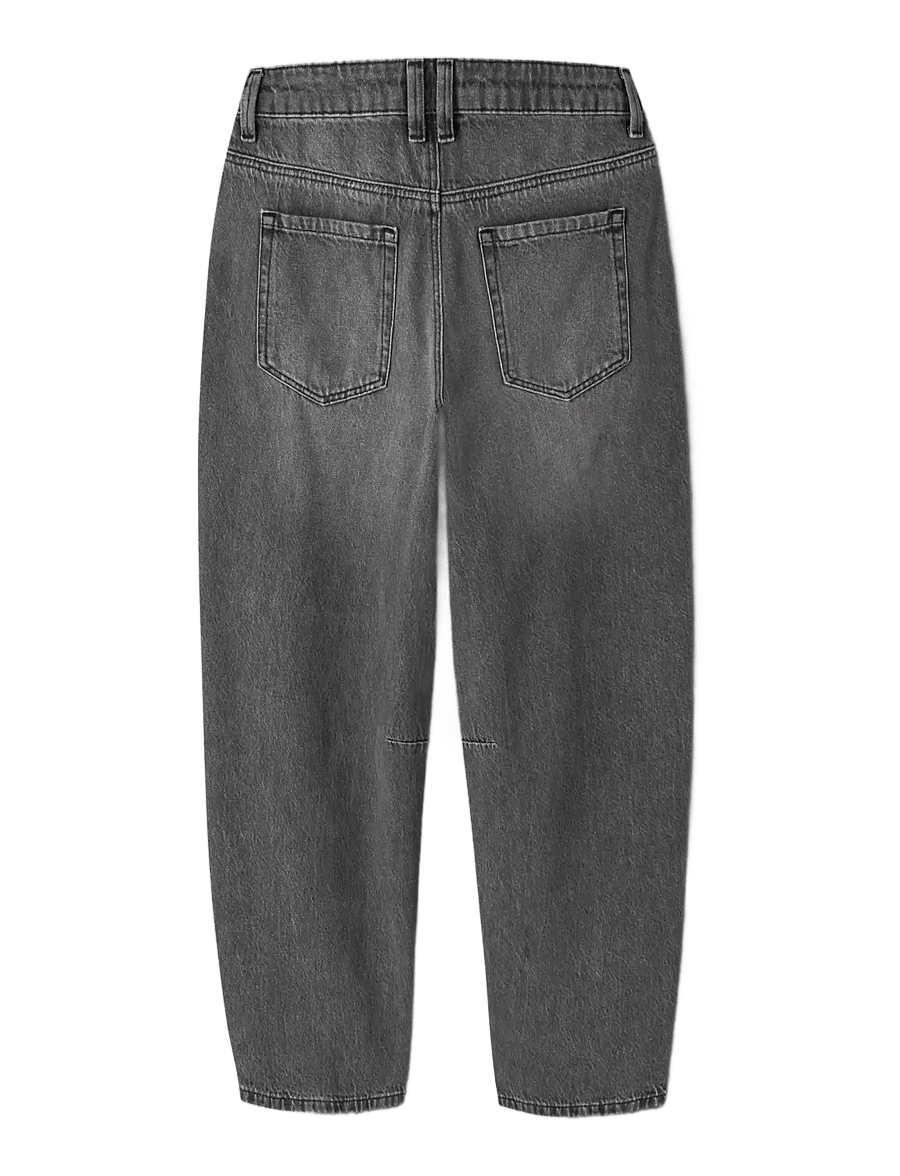 name it - NKFBELLA BARREL JEANS 2113-RM NOOS - loose jeans - medium grey denim - 2