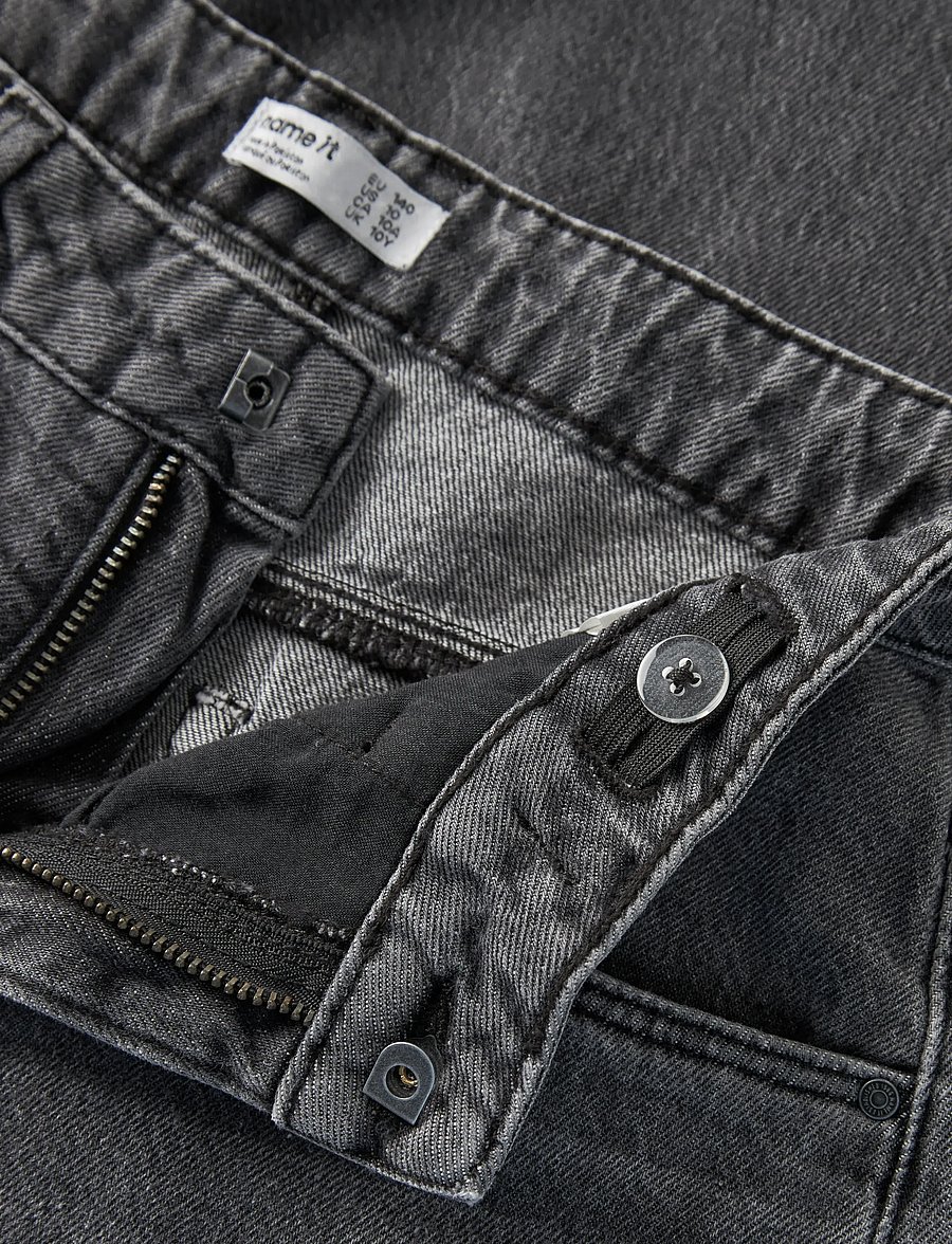 name it - NKFBELLA BARREL JEANS 2113-RM NOOS - loose jeans - medium grey denim - 5
