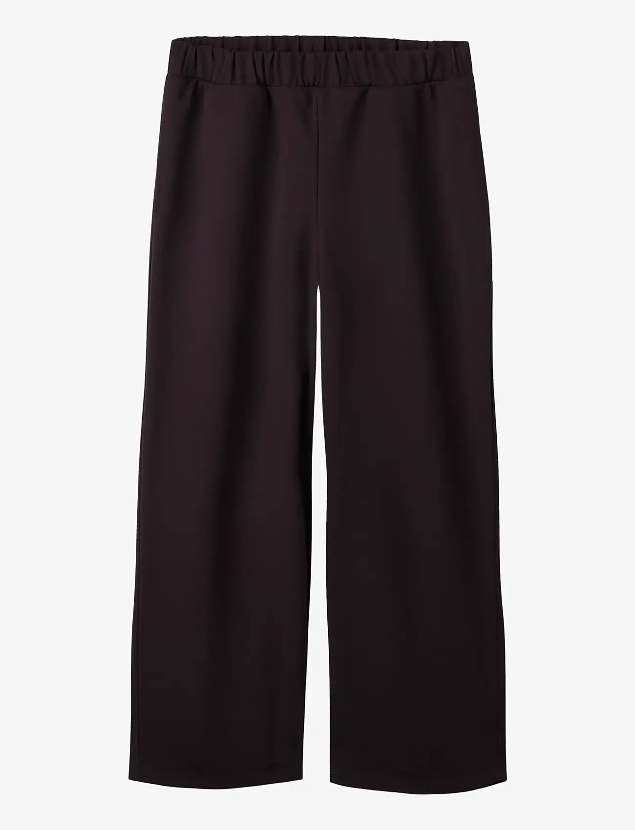name it - NKFNALINNA WIDE PANT NOOS - babybukser - chocolate plum - 0