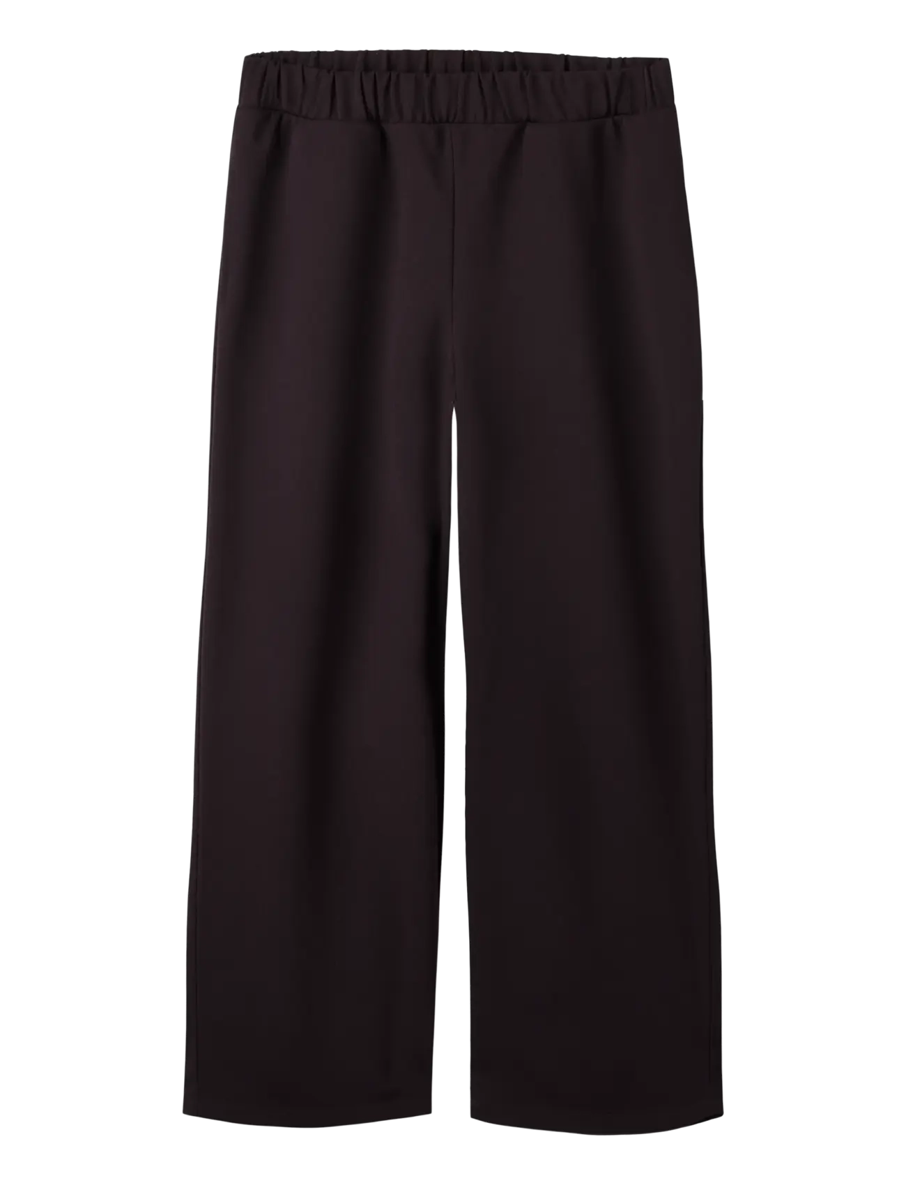 name it NKFNALINNA WIDE PANT NOOS - Püksid - CHOCOLATE PLUM / brown