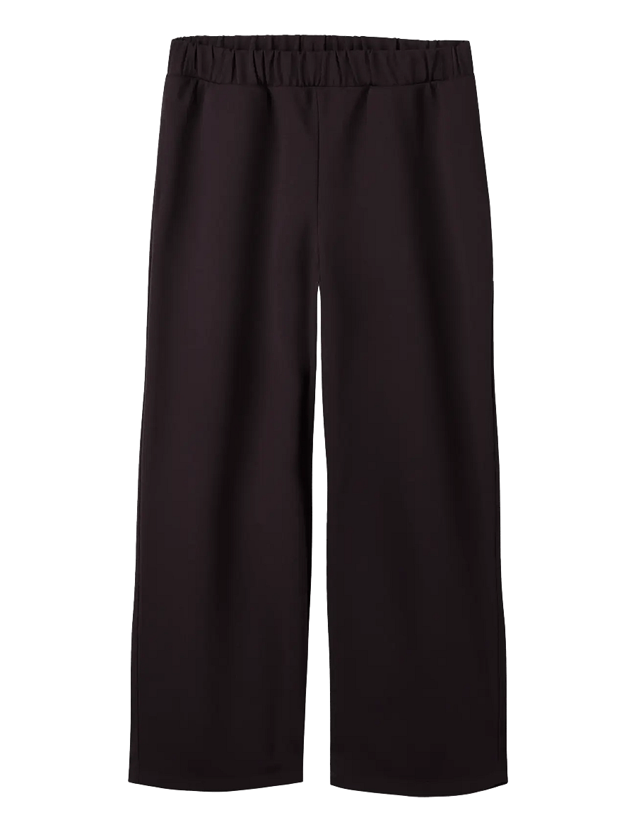 name it - NKFNALINNA WIDE PANT NOOS - babybukser - chocolate plum - 0