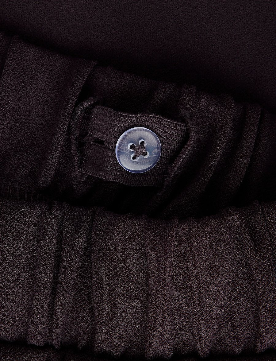 name it - NKFNALINNA WIDE PANT NOOS - babybukser - chocolate plum - 2