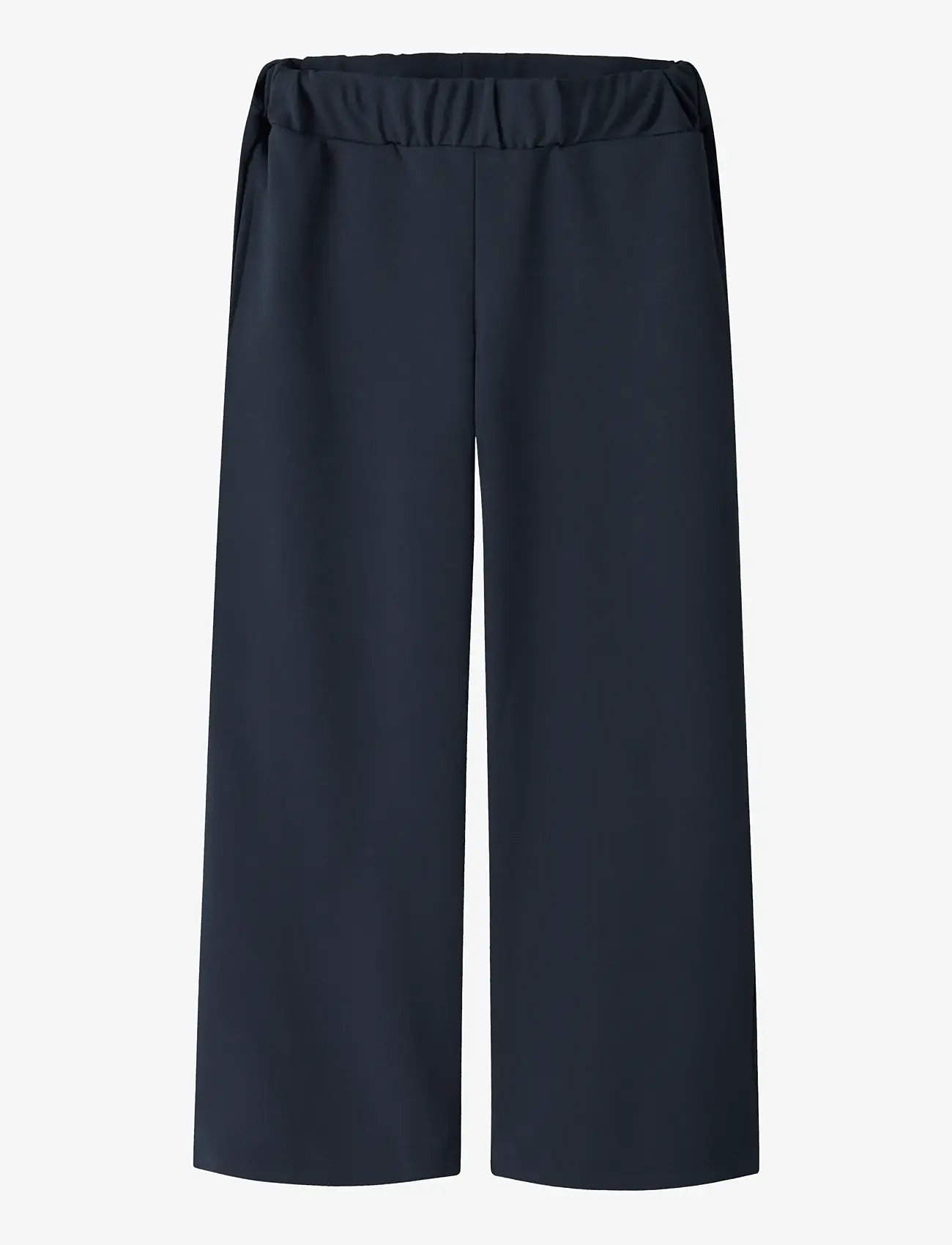 name it - NKFNALINNA WIDE PANT NOOS - babybukser - navy blazer - 0