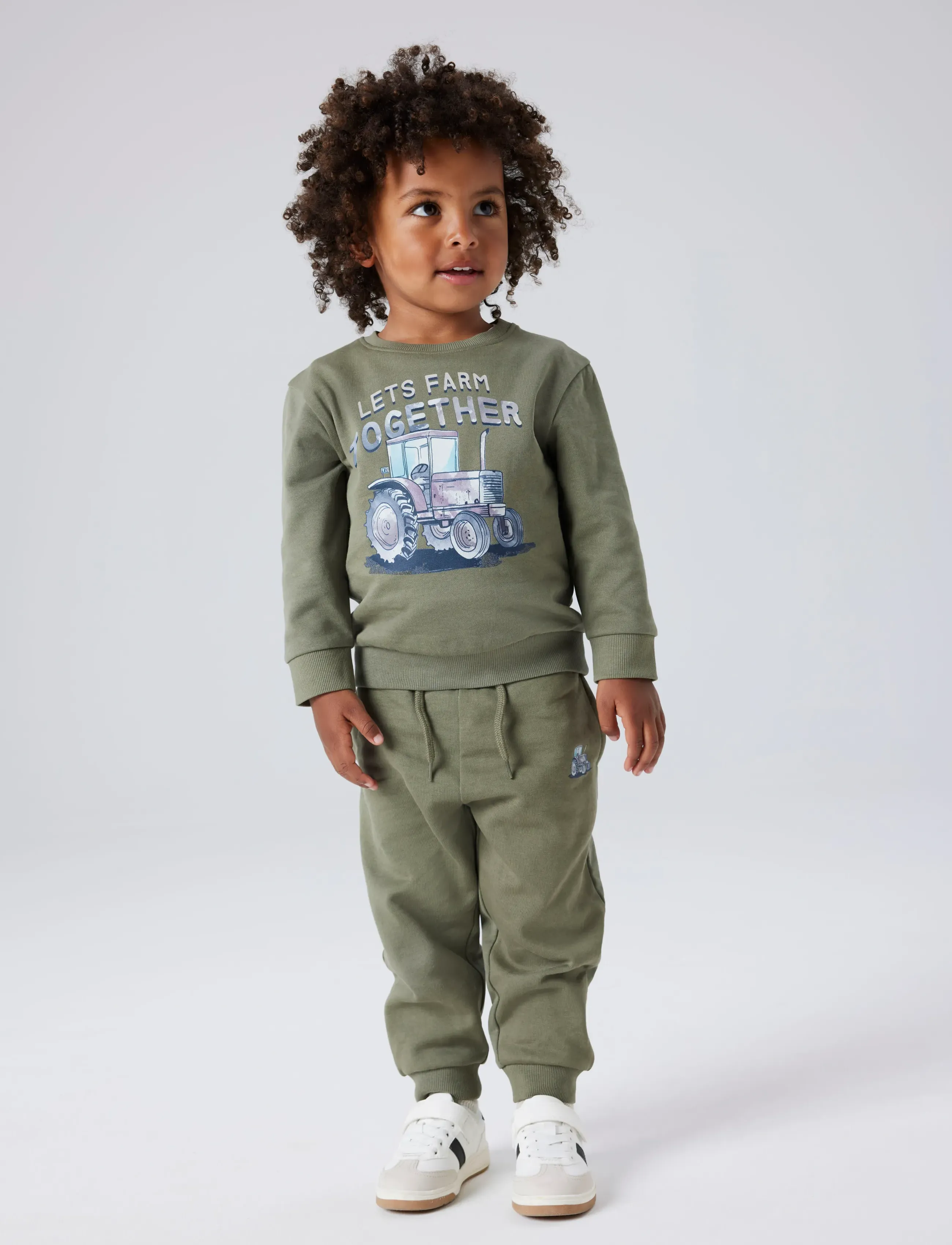 name it - NMMNASH LS NREG SWE BRU - dusty olive - 3