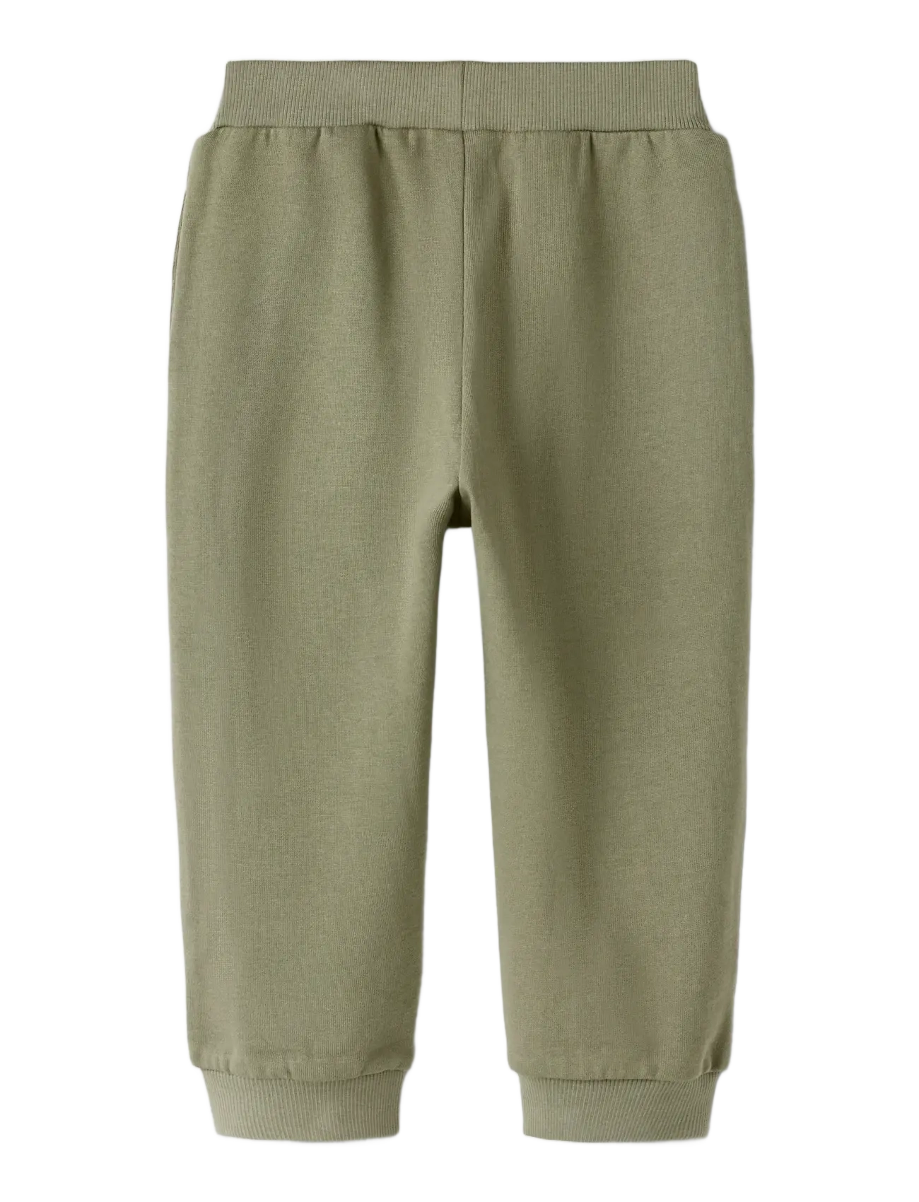 name it - NMMNASH NREG SWE PANT BRU - dusty olive - 1
