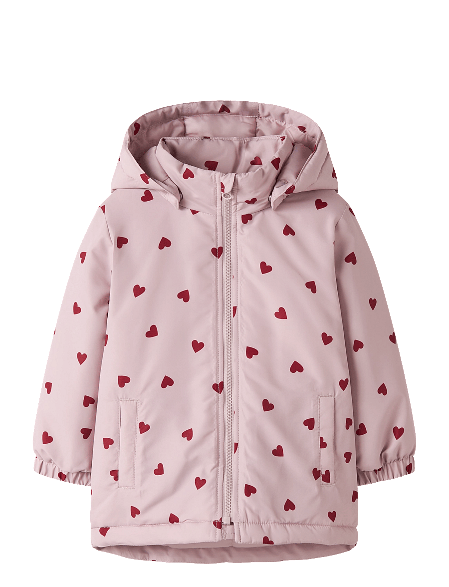 name it - NMFMAXI JACKET PA AOP NOOS - violet ice - 0