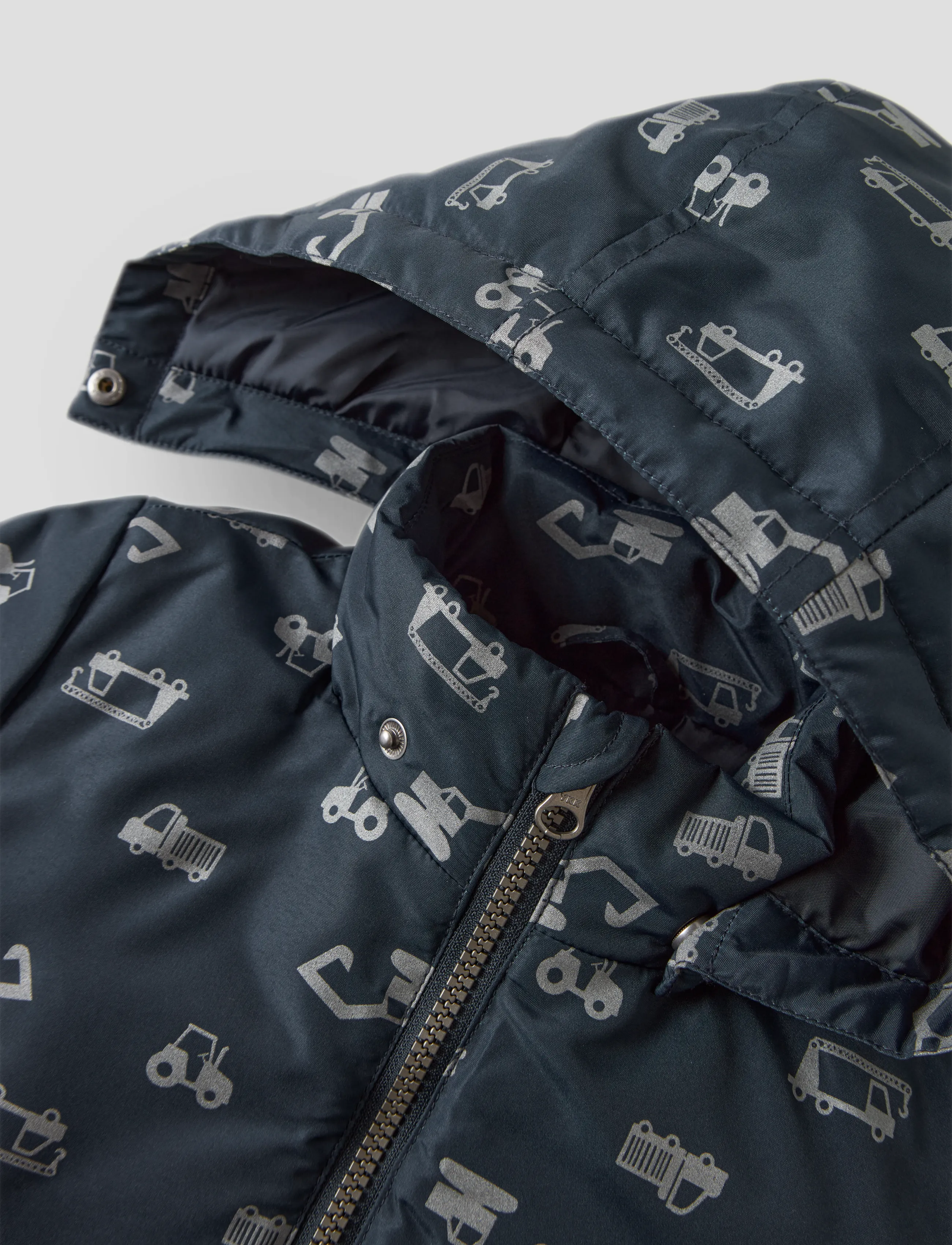 name it - NMMMAX JACKET PA REF AOP NOOS - shell-joped - dark sapphire - 3