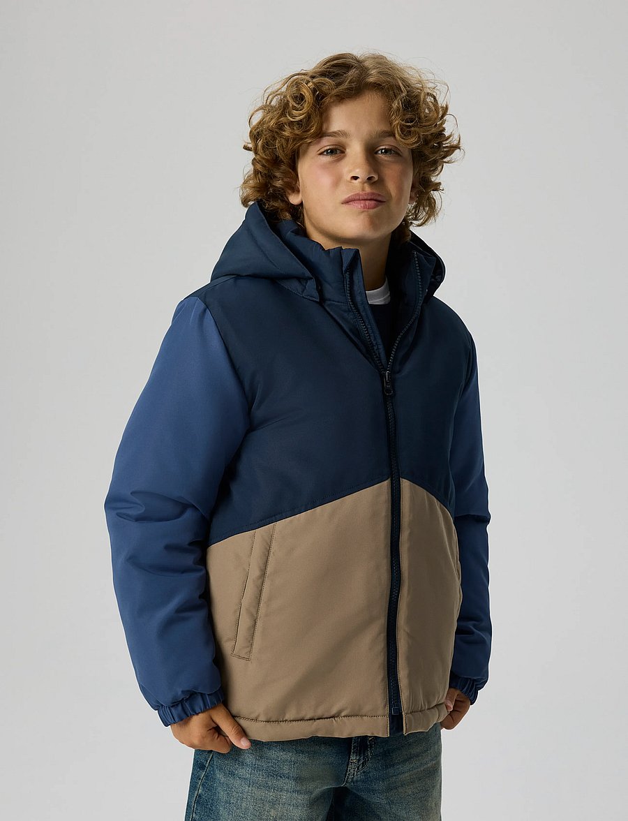 name it - NKMMAX JACKET PA BLOCK - thermo-jacken - dark sapphire - 3