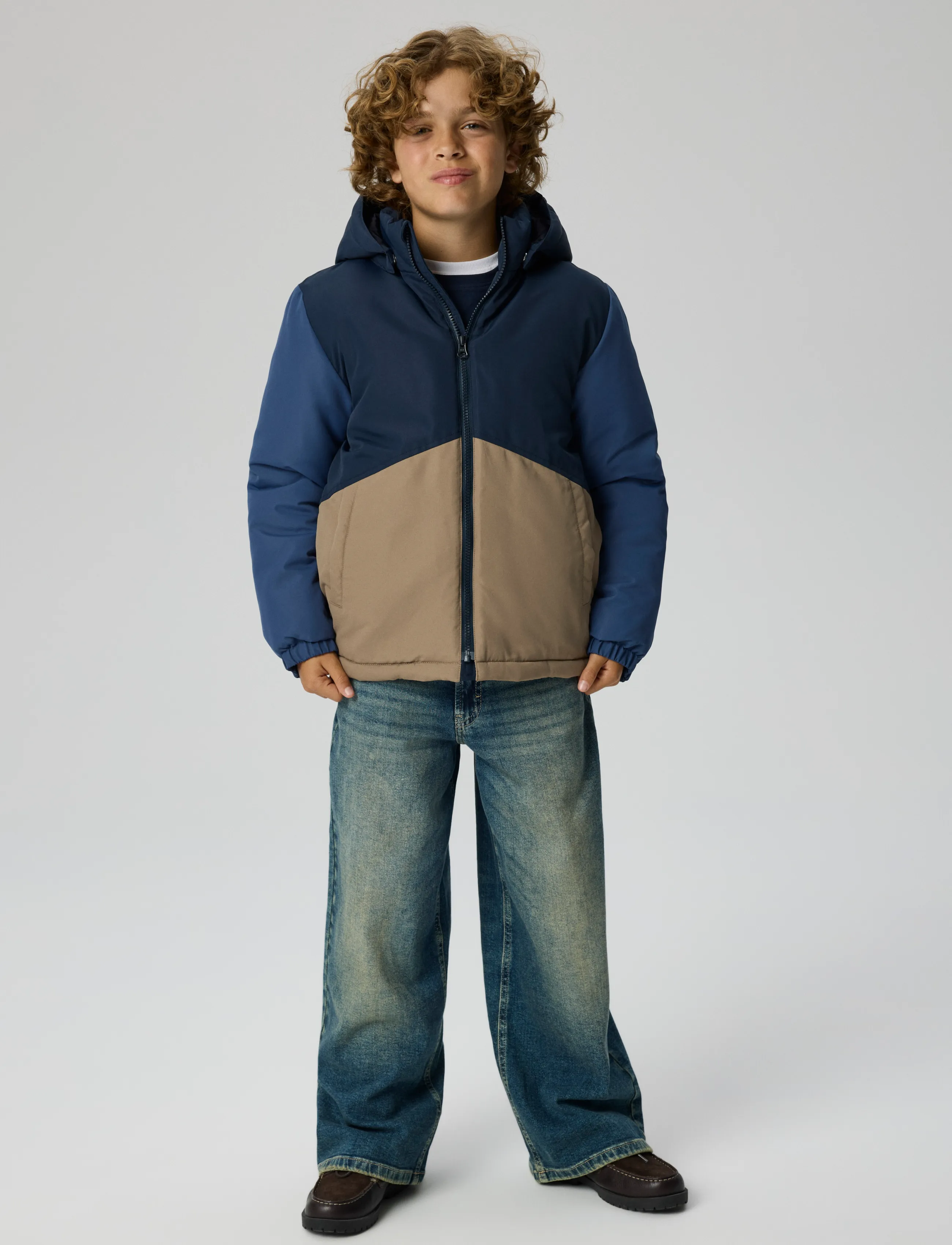 name it - NKMMAX JACKET PA BLOCK - thermo jackets - dark sapphire - 4