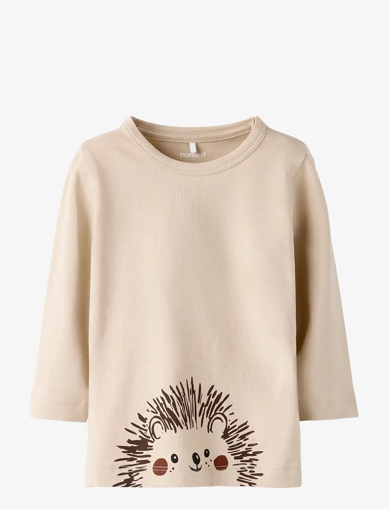 name it - NBNONI LS TOP LNOOS - langærmede t-shirts - peyote - 0