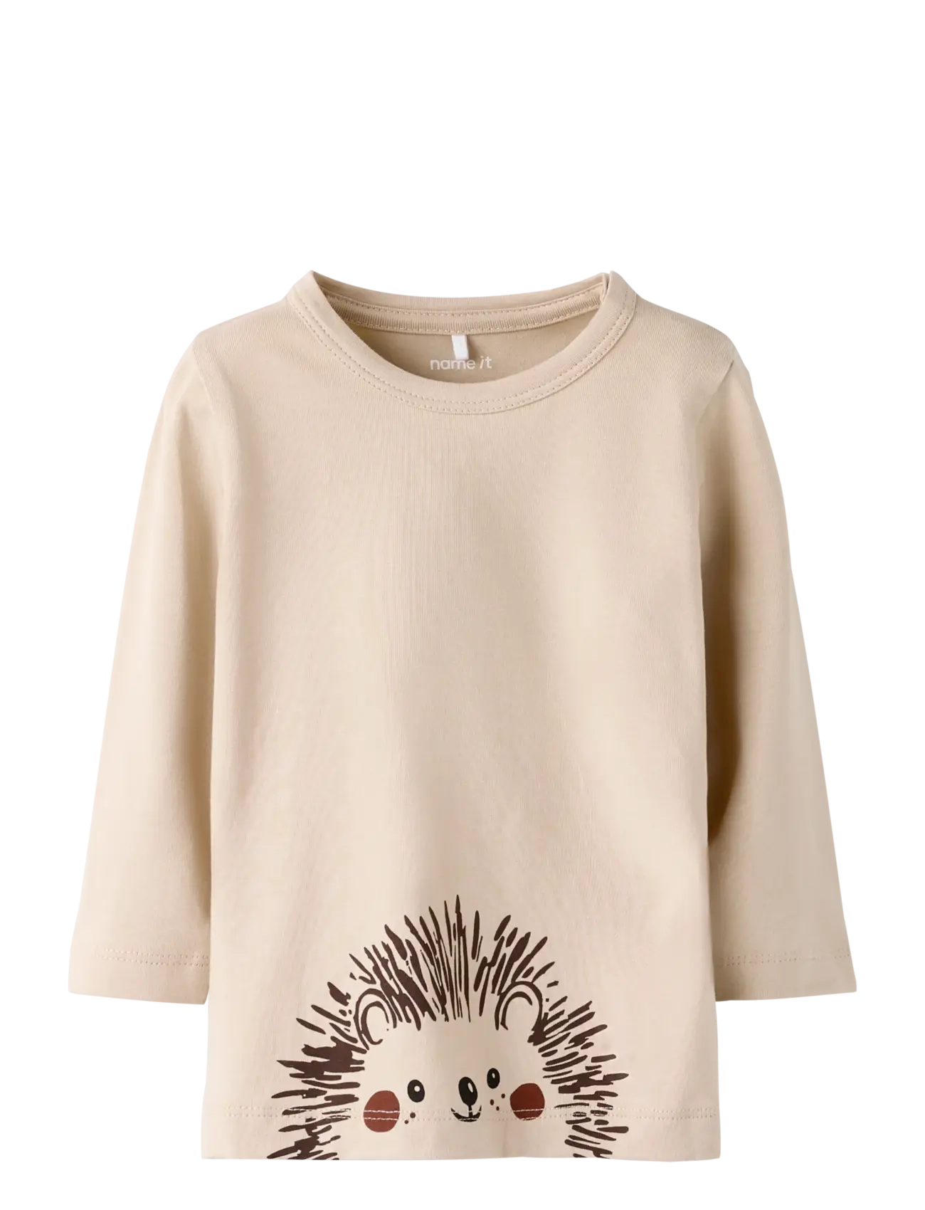 name it NBNONI LS TOP LNOOS - Kläder - PEYOTE / cream