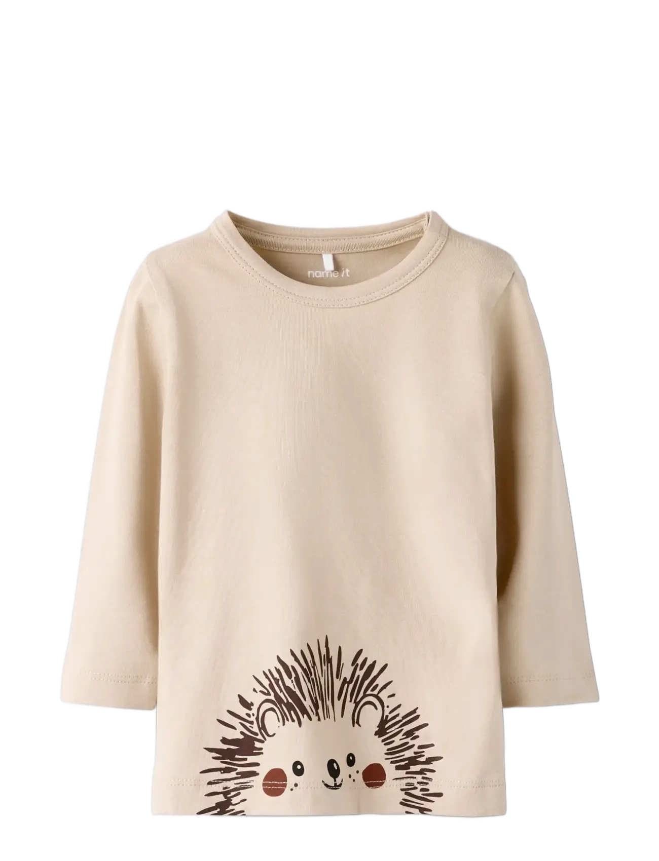 name it - NBNONI LS TOP LNOOS - długi rękaw - peyote - 2