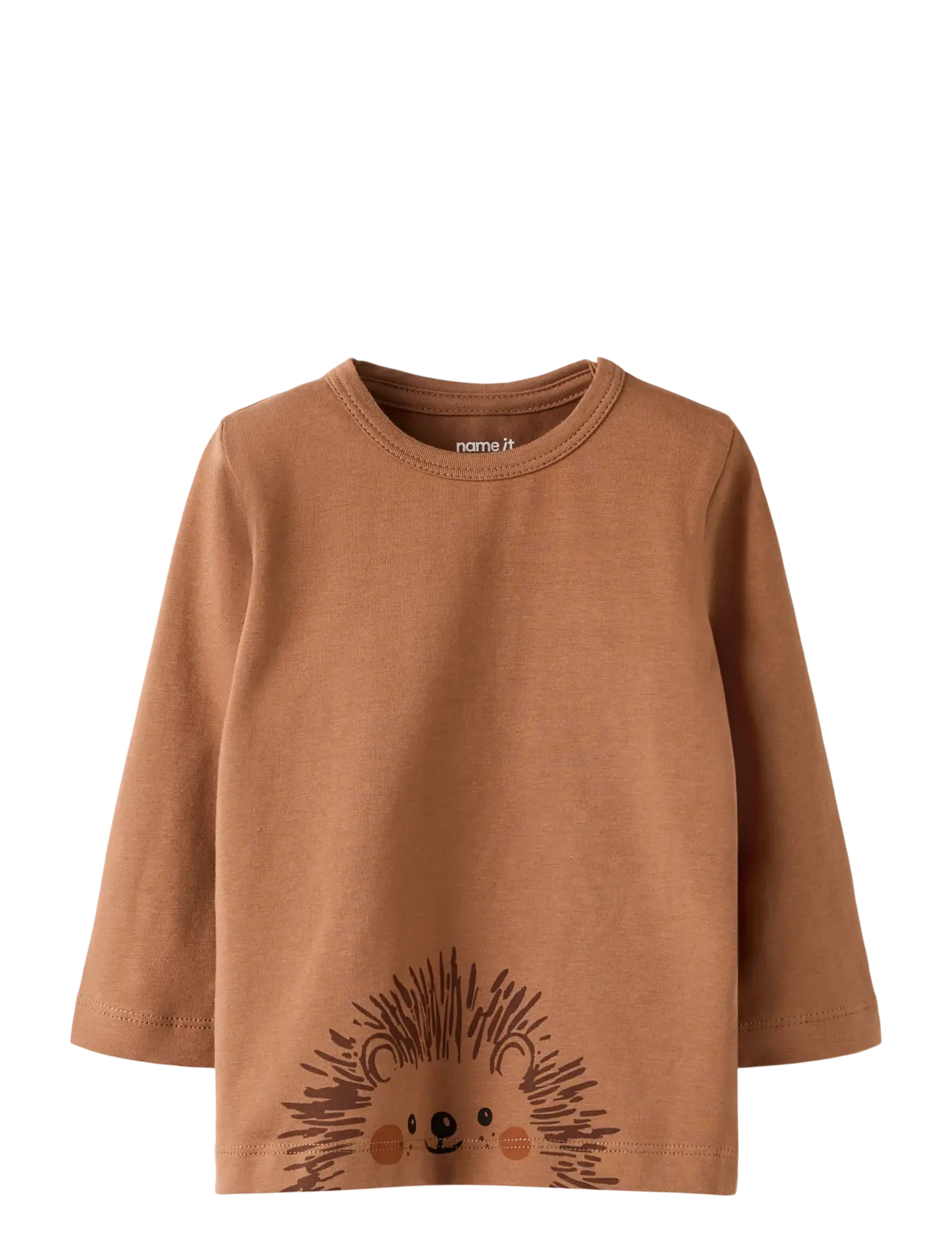 name it - NBNONI LS TOP LNOOS - long-sleeved t-shirts - thrush - 0