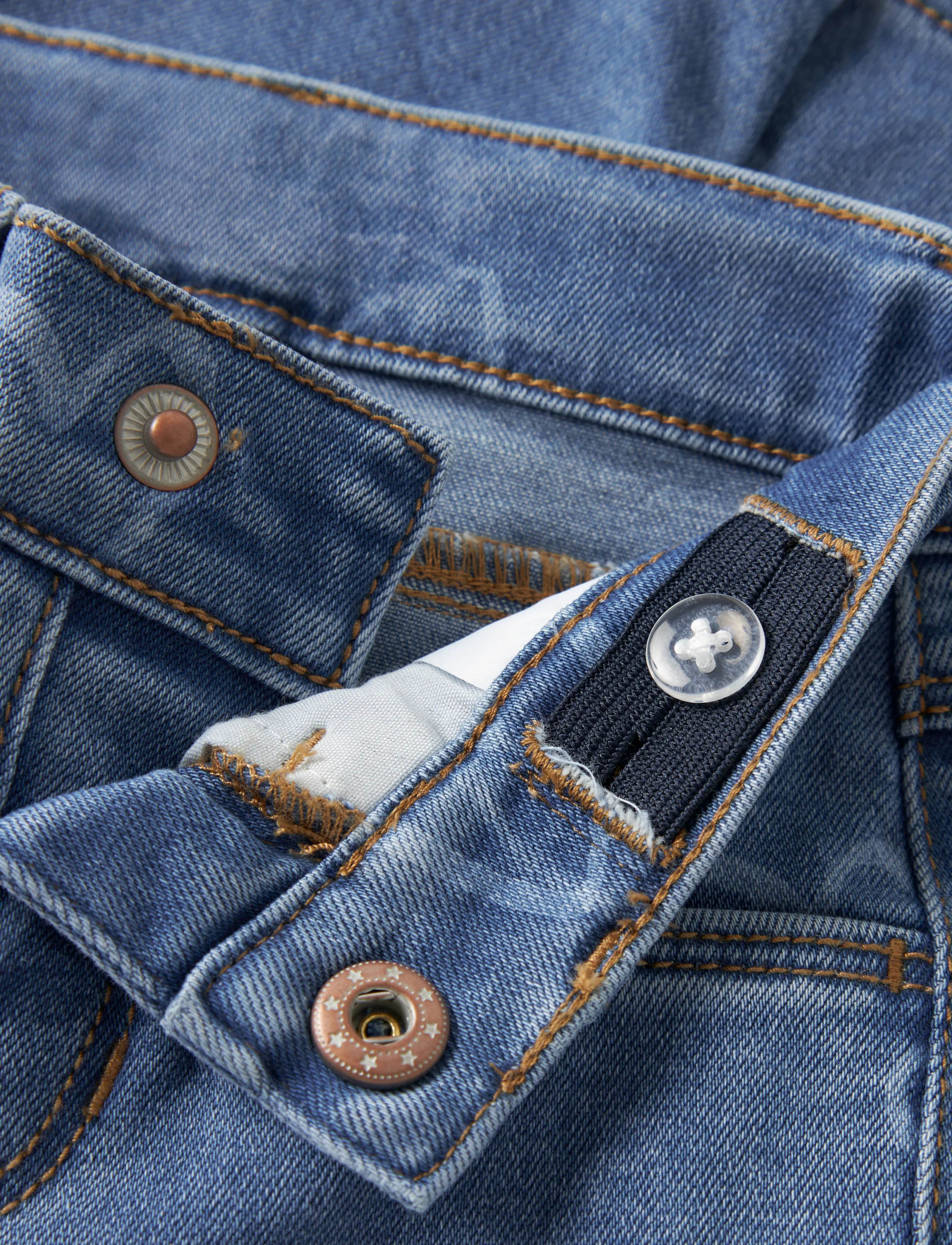 name it - NBFROSE MOM AOP JEANS 4044-ON NOOS - medium blue denim - 2