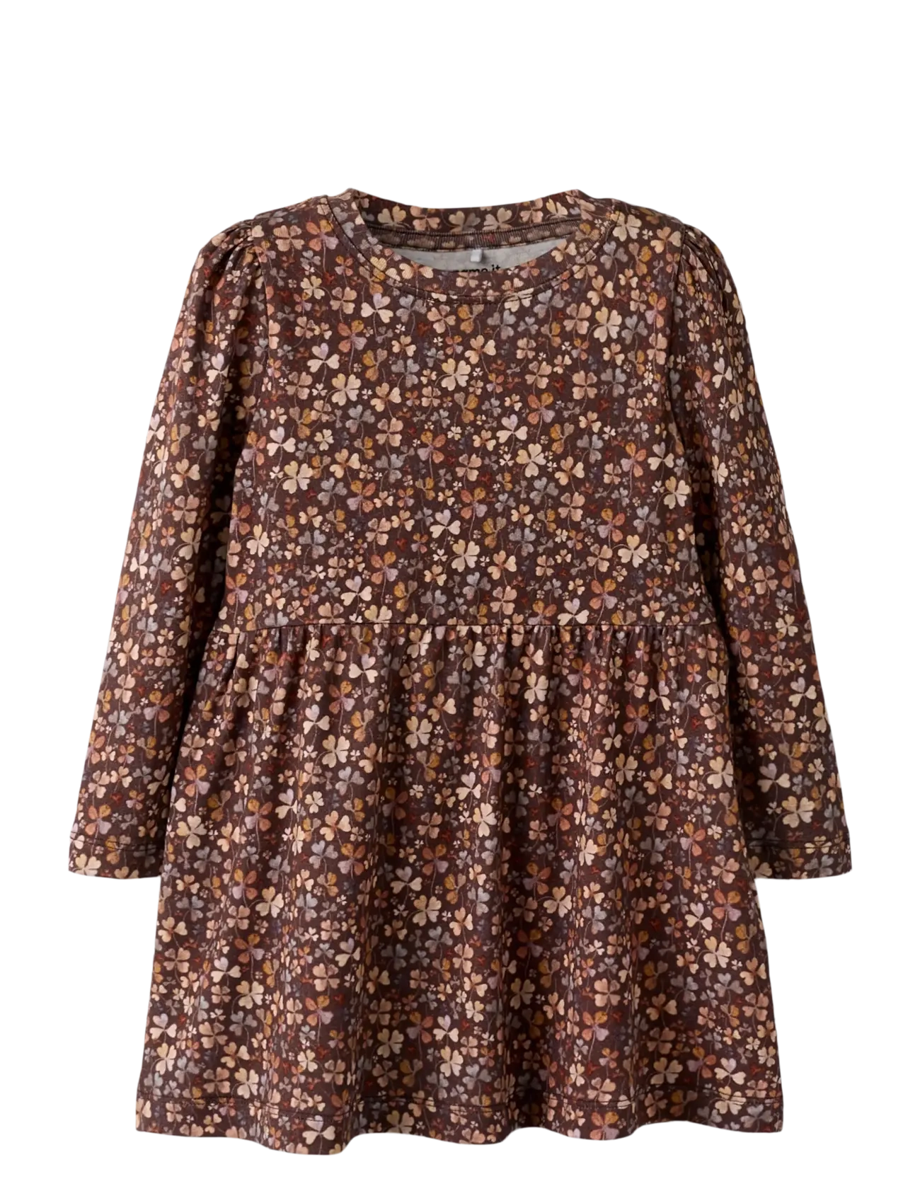 name it NMFNOVEA LS DRESS - Clothing - SHOPPING BAG / brown