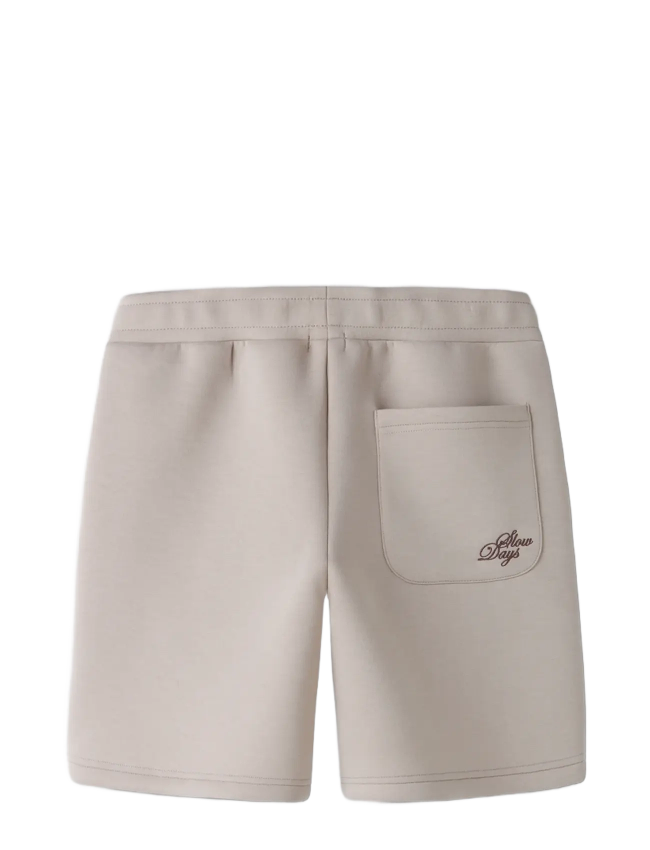 name it - NKMHIST NREG SWEAT SHORTS UNB BOX - sweatshorts - chateau gray - 1