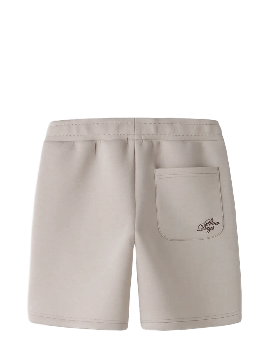name it - NKMHIST NREG SWEAT SHORTS UNB BOX - sweatshorts - chateau gray - 1
