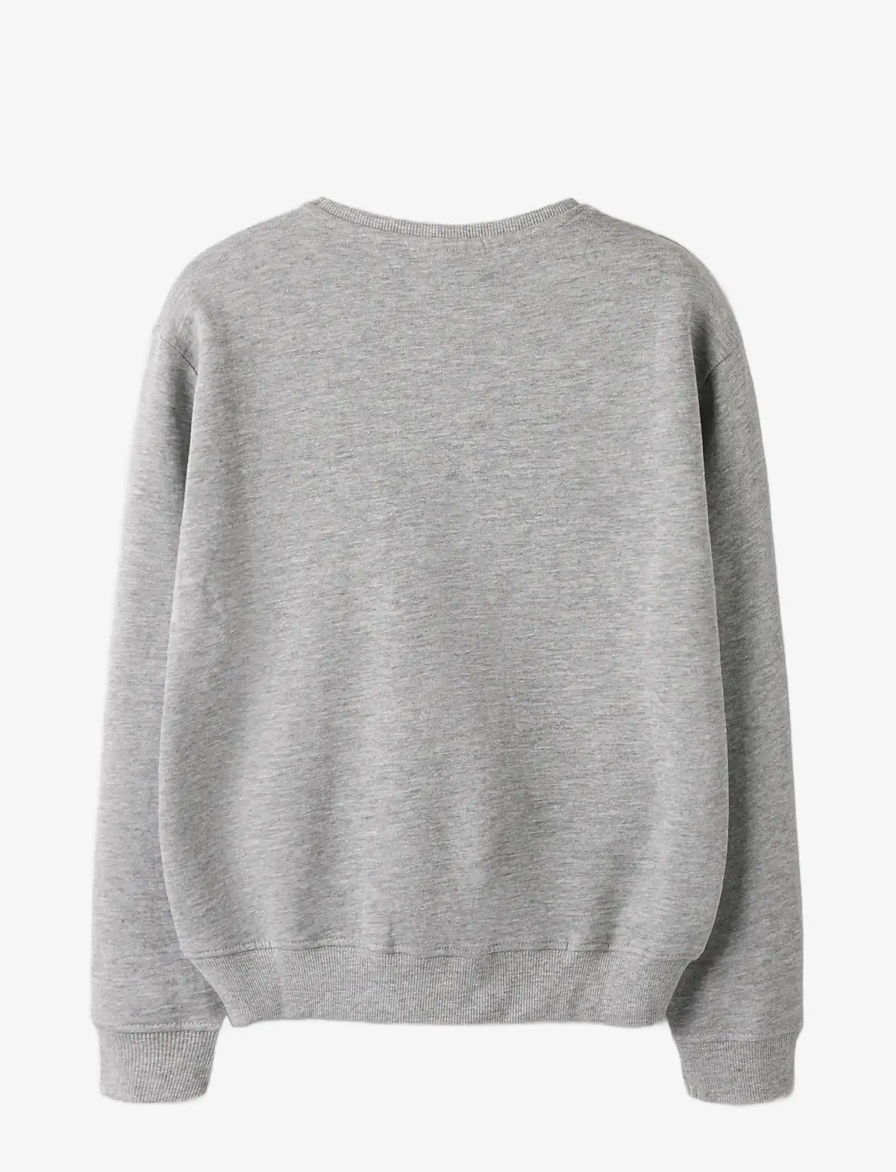 name it - NKMBCUPID LS NREG SWEAT BRU - grey melange - 1