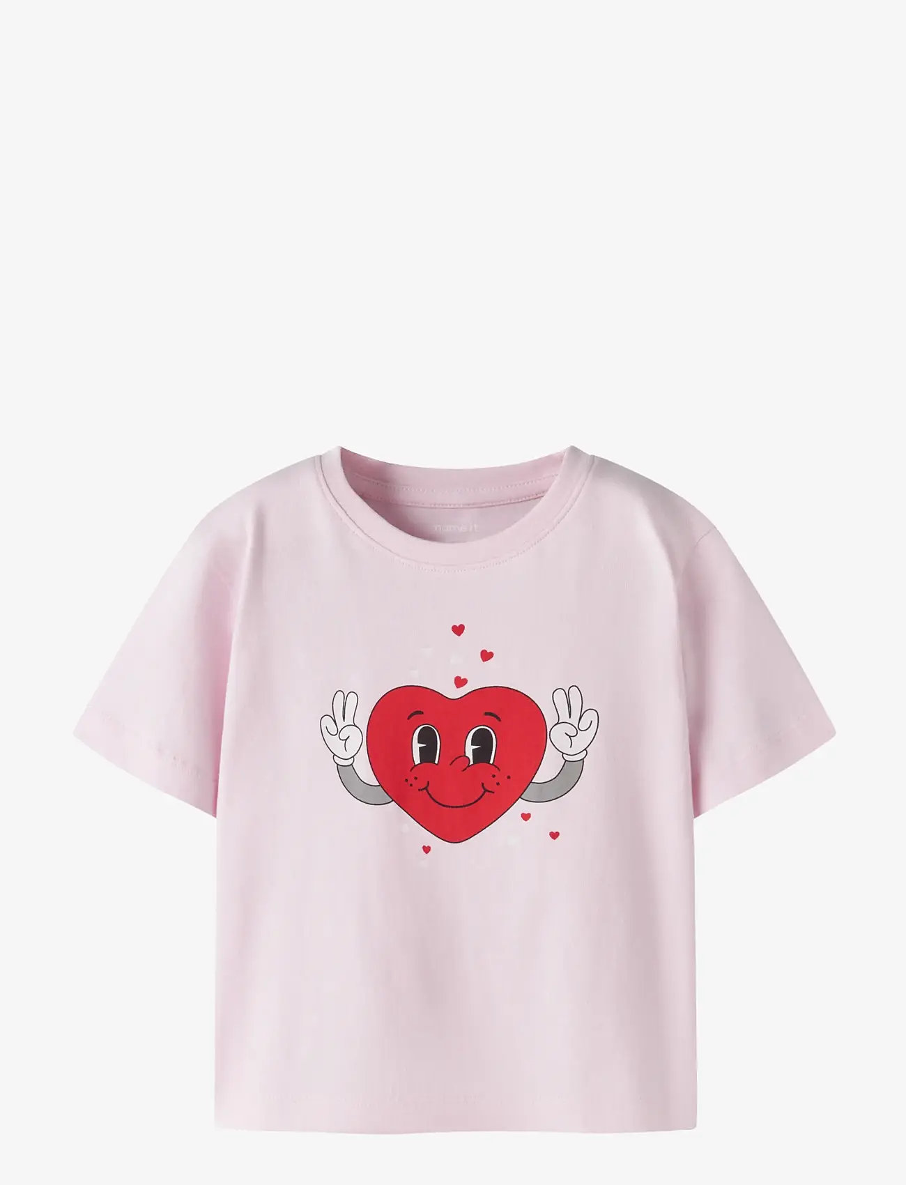 name it - NMFBSWET SS NREG TOP BOX - kortærmede t-shirts - cradle pink - 1