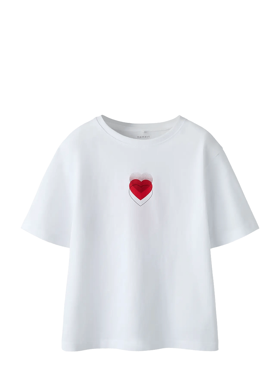 name it - NKFBEINTA SS NREG TOP BOX - bright white - 1