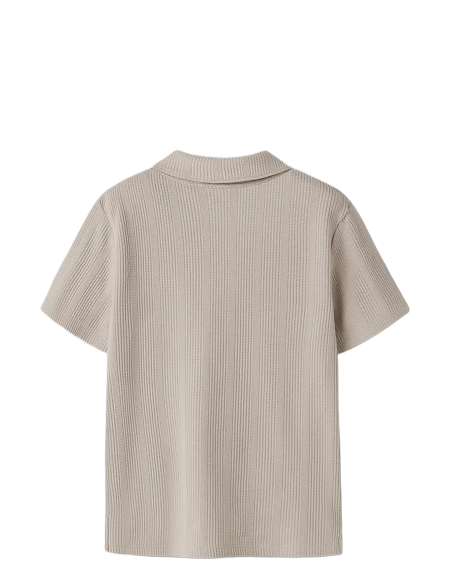 name it - NKMHAKSI SS NREG POLO - kurzärmelig - chateau gray - 1