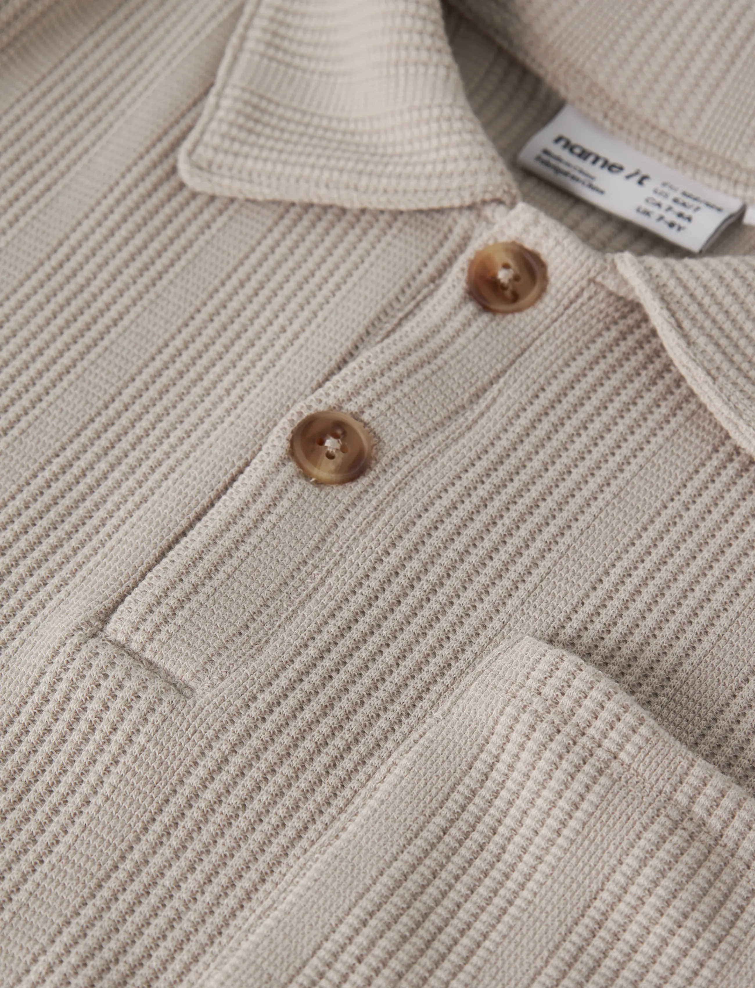 name it - NKMHAKSI SS NREG POLO - kortärmade pikéer - chateau gray - 3