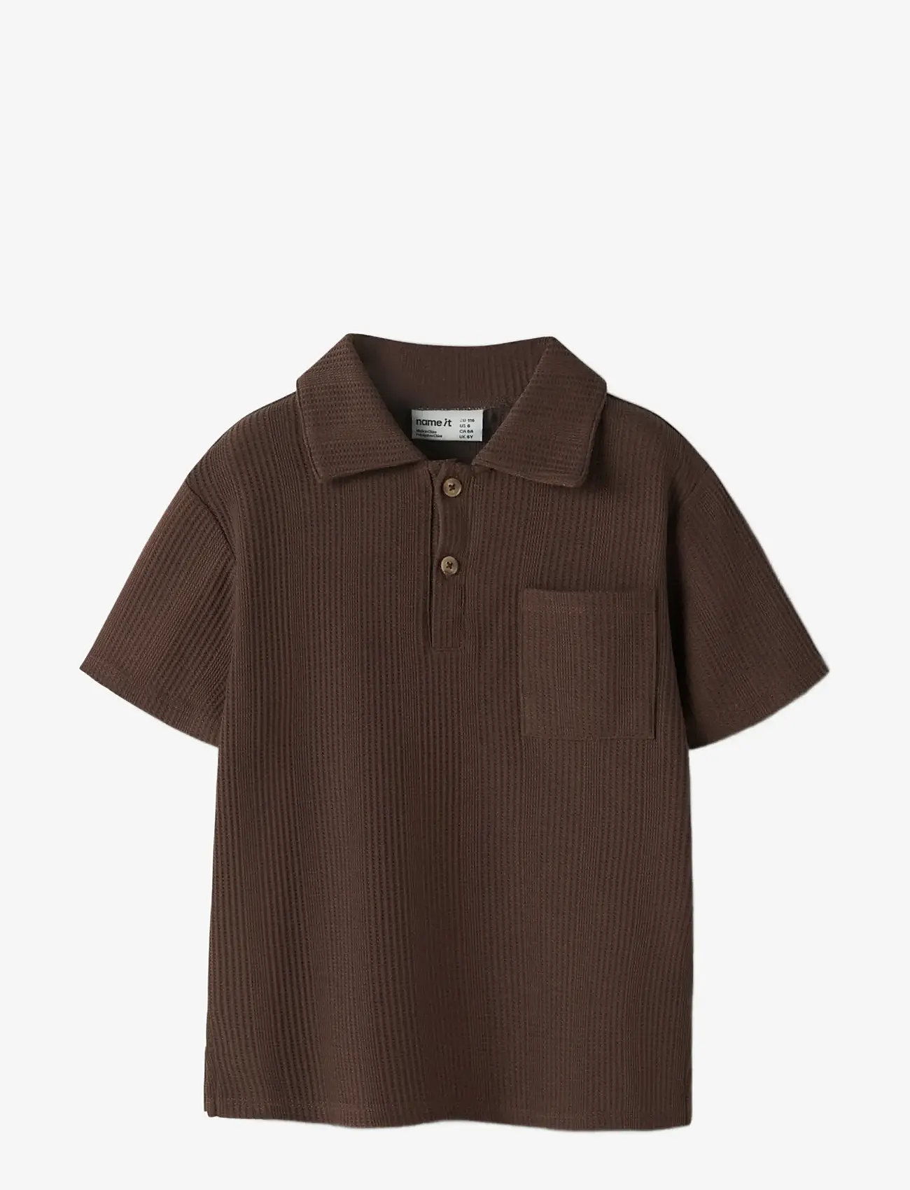 name it - NKMHAKSI SS NREG POLO - lühikeste varrukatega polod - chestnut - 2