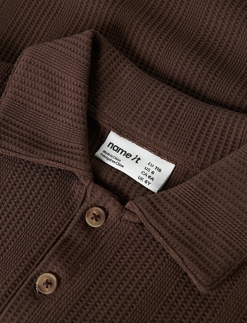 name it - NKMHAKSI SS NREG POLO - lühikeste varrukatega polod - chestnut - 3