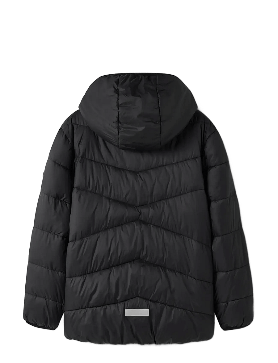 name it - NKFMARBLE JACKET PB1 - thermo-jacken - black - 1
