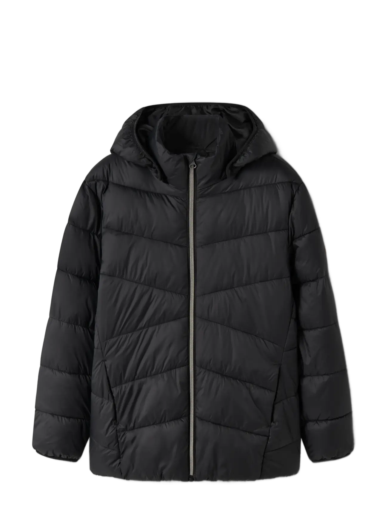 name it - NKFMARBLE JACKET PB1 - thermo-jacken - black - 2