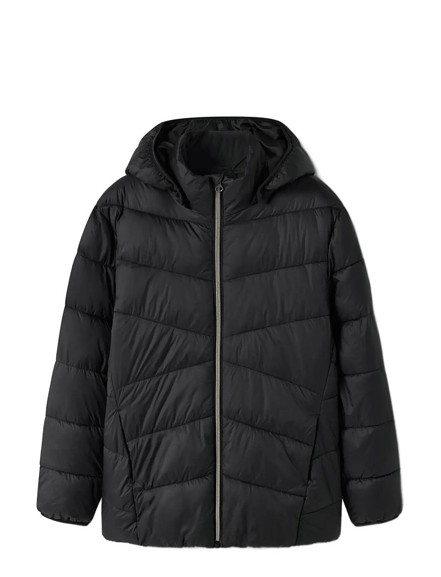 name it - NKFMARBLE JACKET PB1 - thermo-jacken - black - 2
