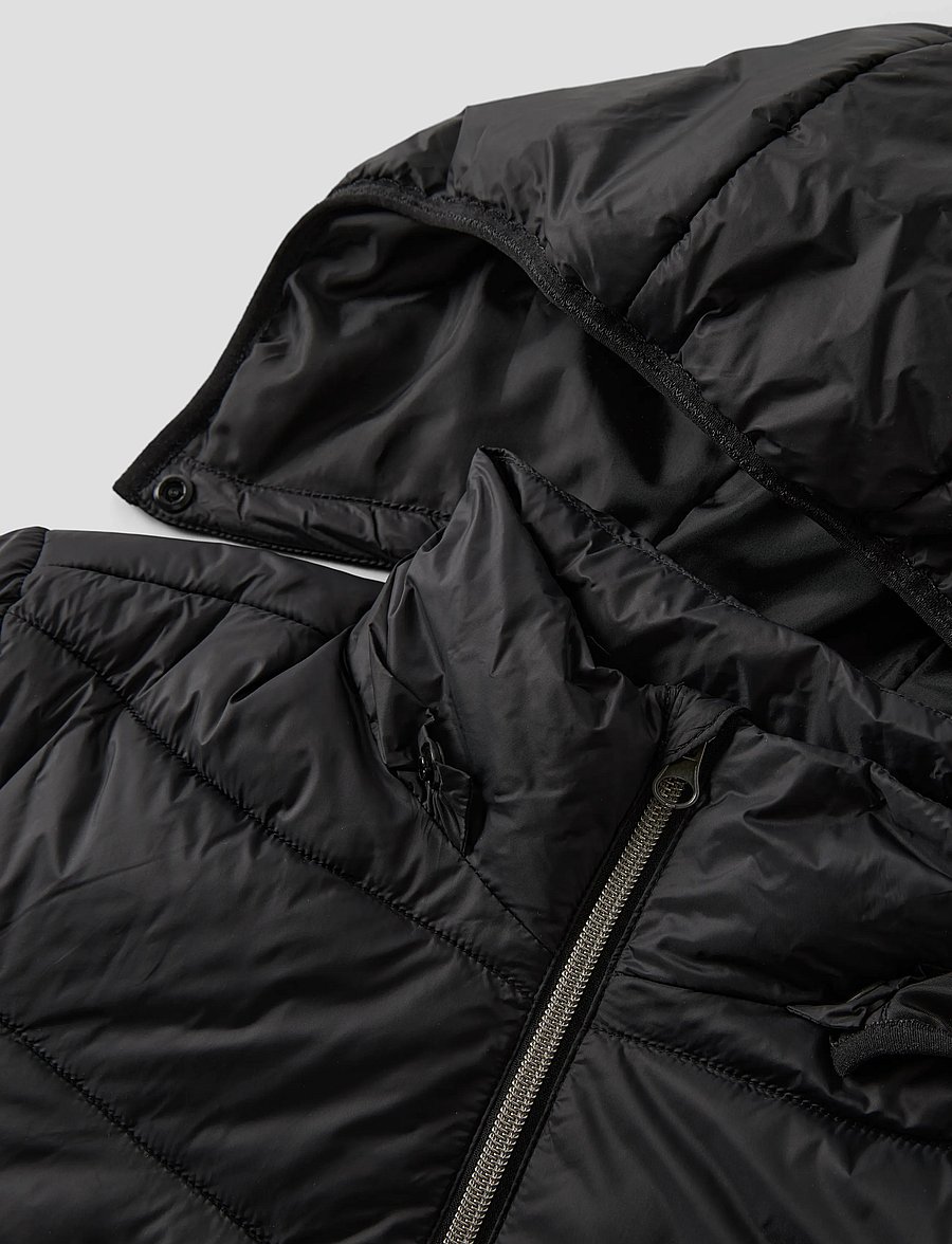 name it - NKFMARBLE JACKET PB1 - thermo-jacken - black - 4
