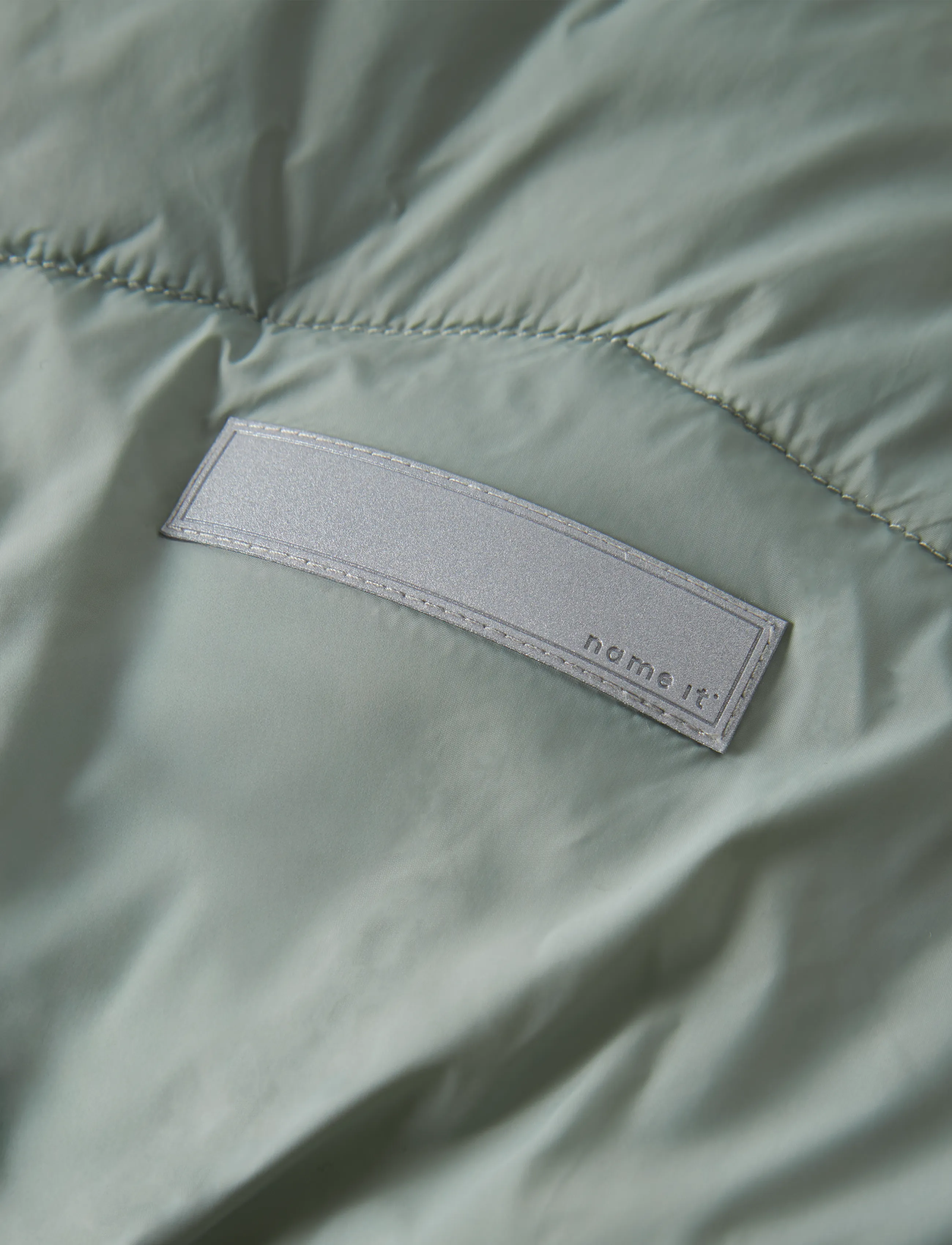 name it - NKFMARBLE JACKET PB1 - thermo-jacken - iceberg green - 2