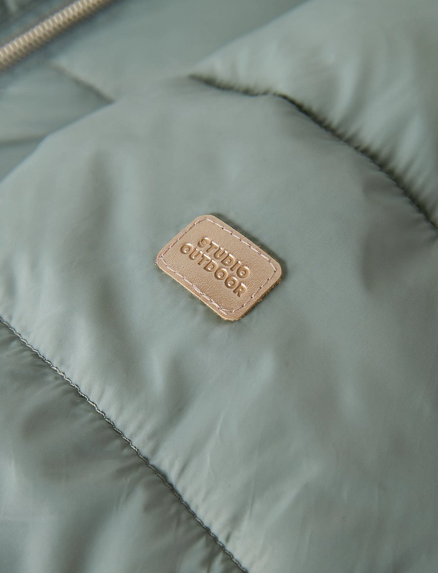 name it - NKFMARBLE JACKET PB1 - thermo-jacken - iceberg green - 4
