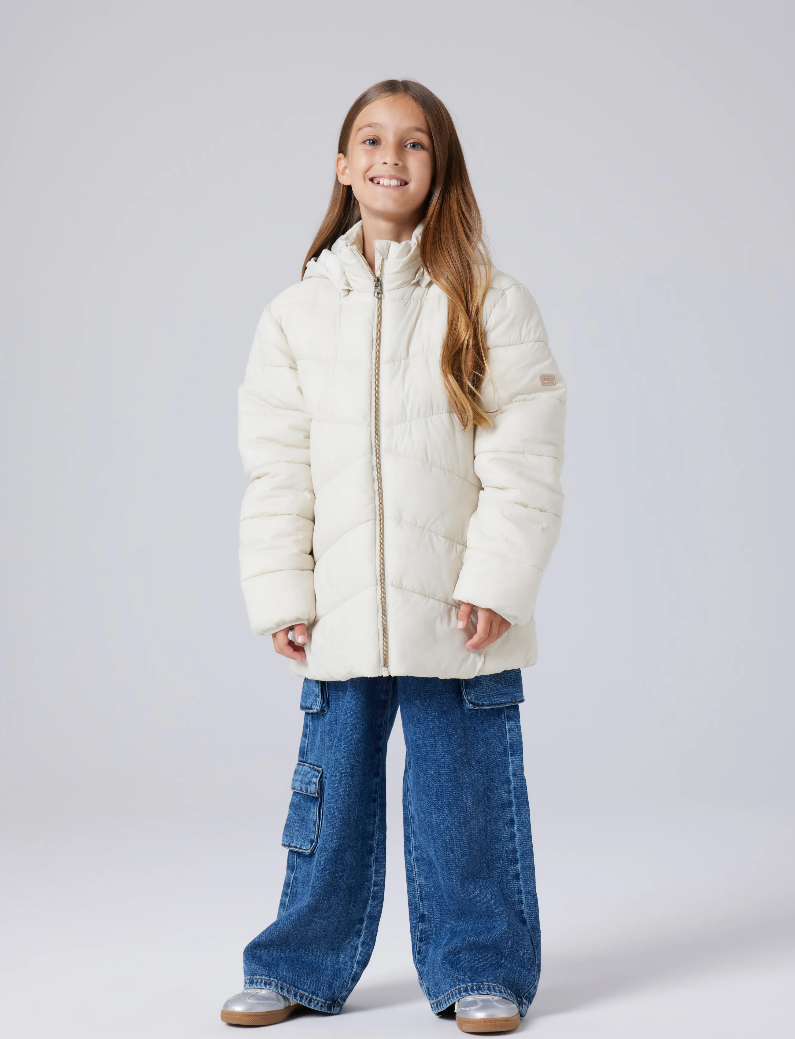 name it - NKFMARBLE JACKET PB1 - puffer & padded - rainy day - 4