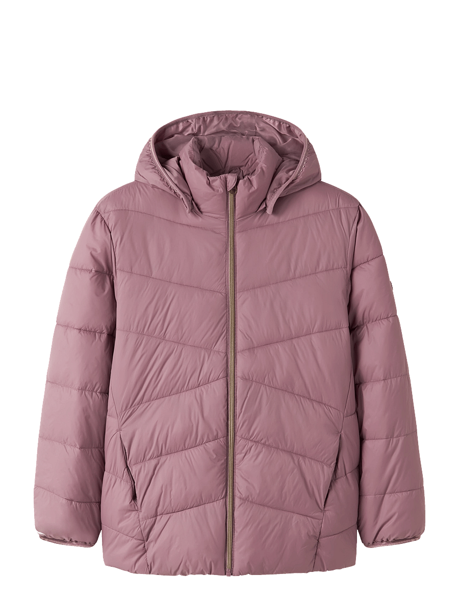name it - NKFMARBLE JACKET PB1 - termojakker - wistful mauve - 0