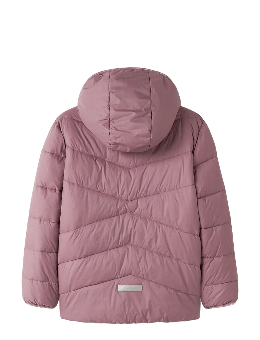 name it - NKFMARBLE JACKET PB1 - termojakker - wistful mauve - 1