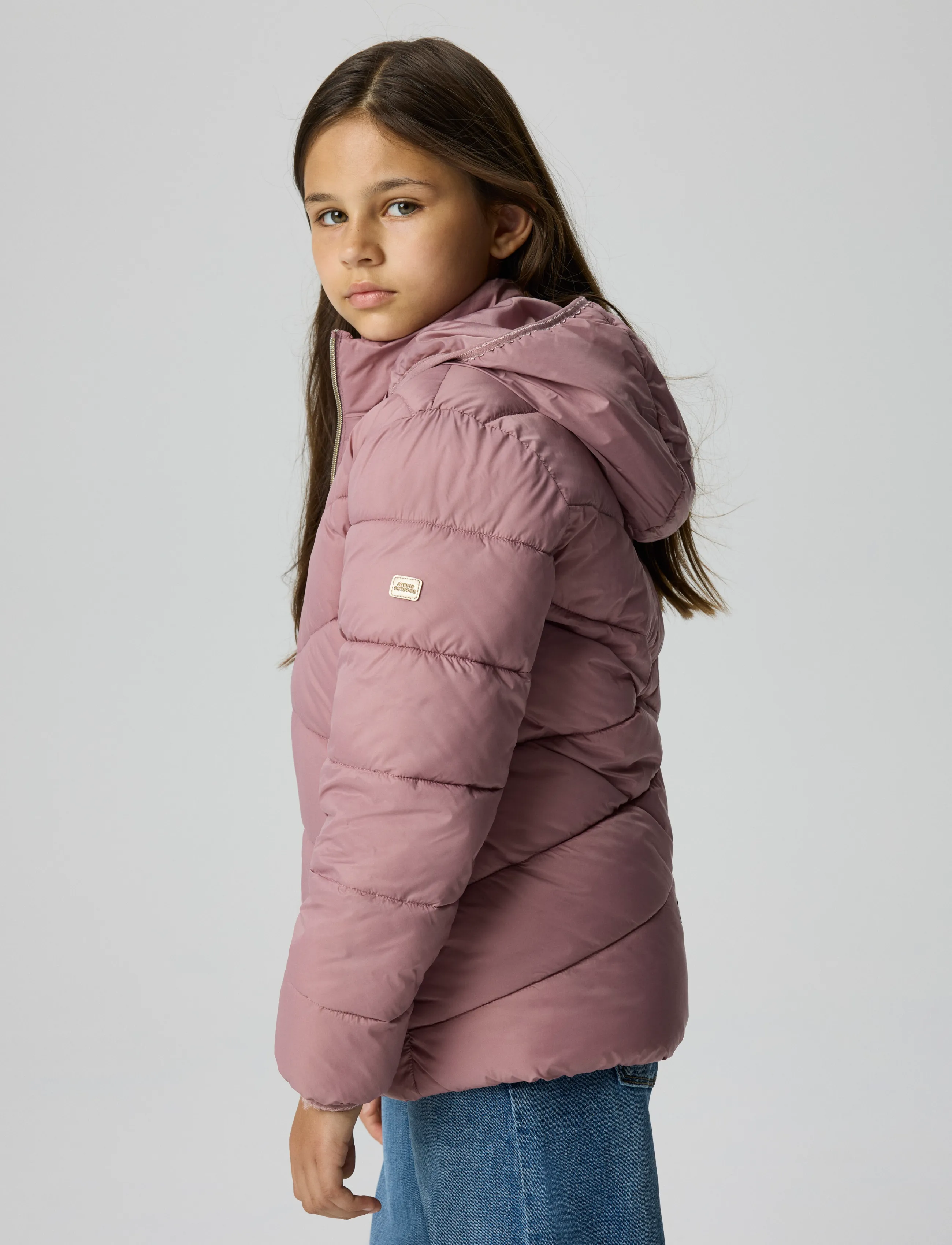 name it - NKFMARBLE JACKET PB1 - termojakker - wistful mauve - 3