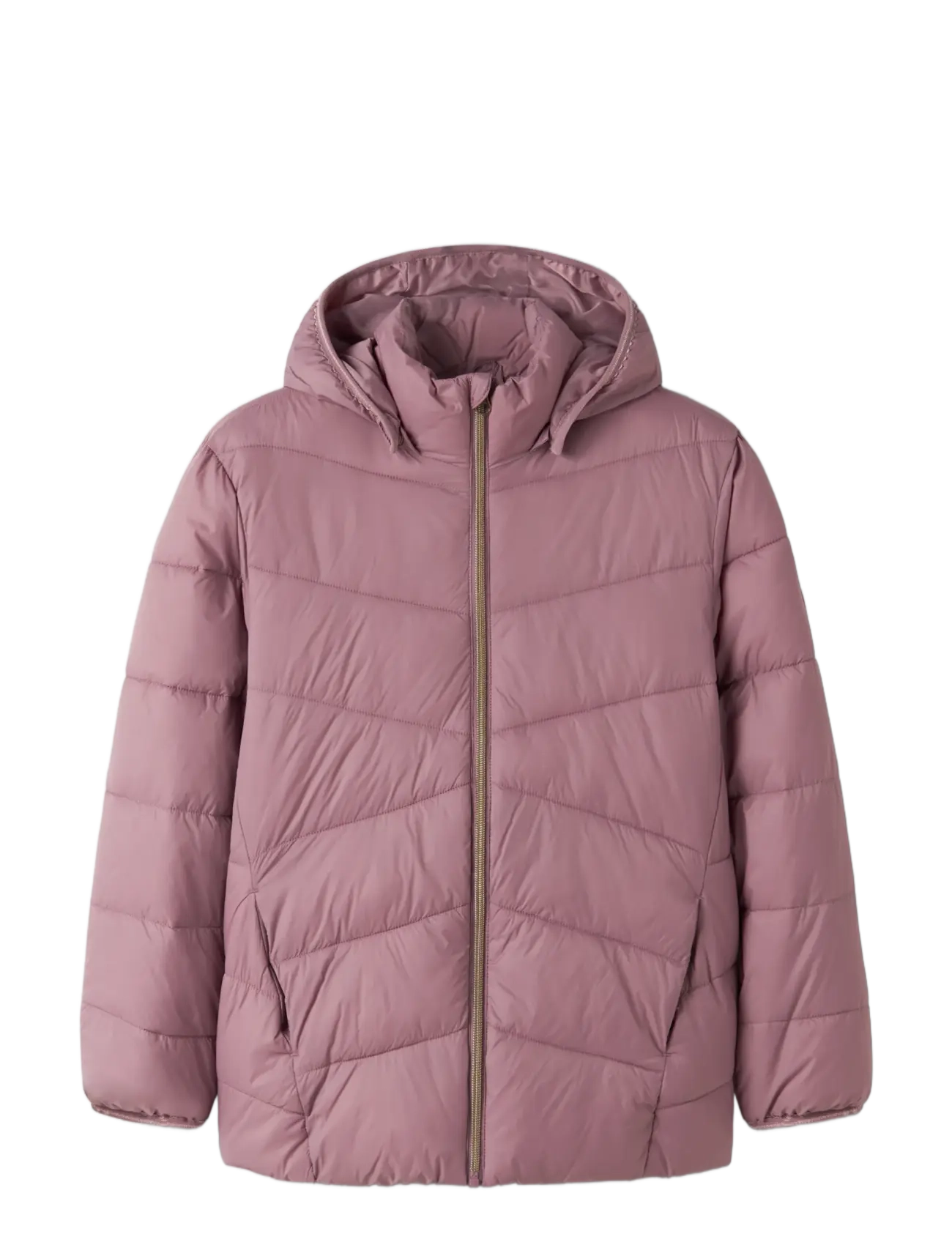 name it - NKFMARBLE JACKET PB1 - termojakker - wistful mauve - 2