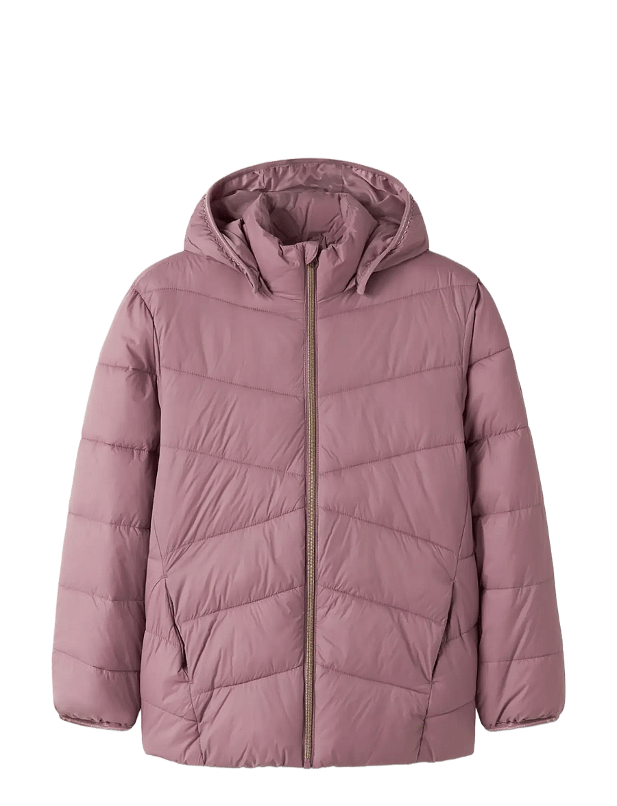 name it - NKFMARBLE JACKET PB1 - termojakker - wistful mauve - 2