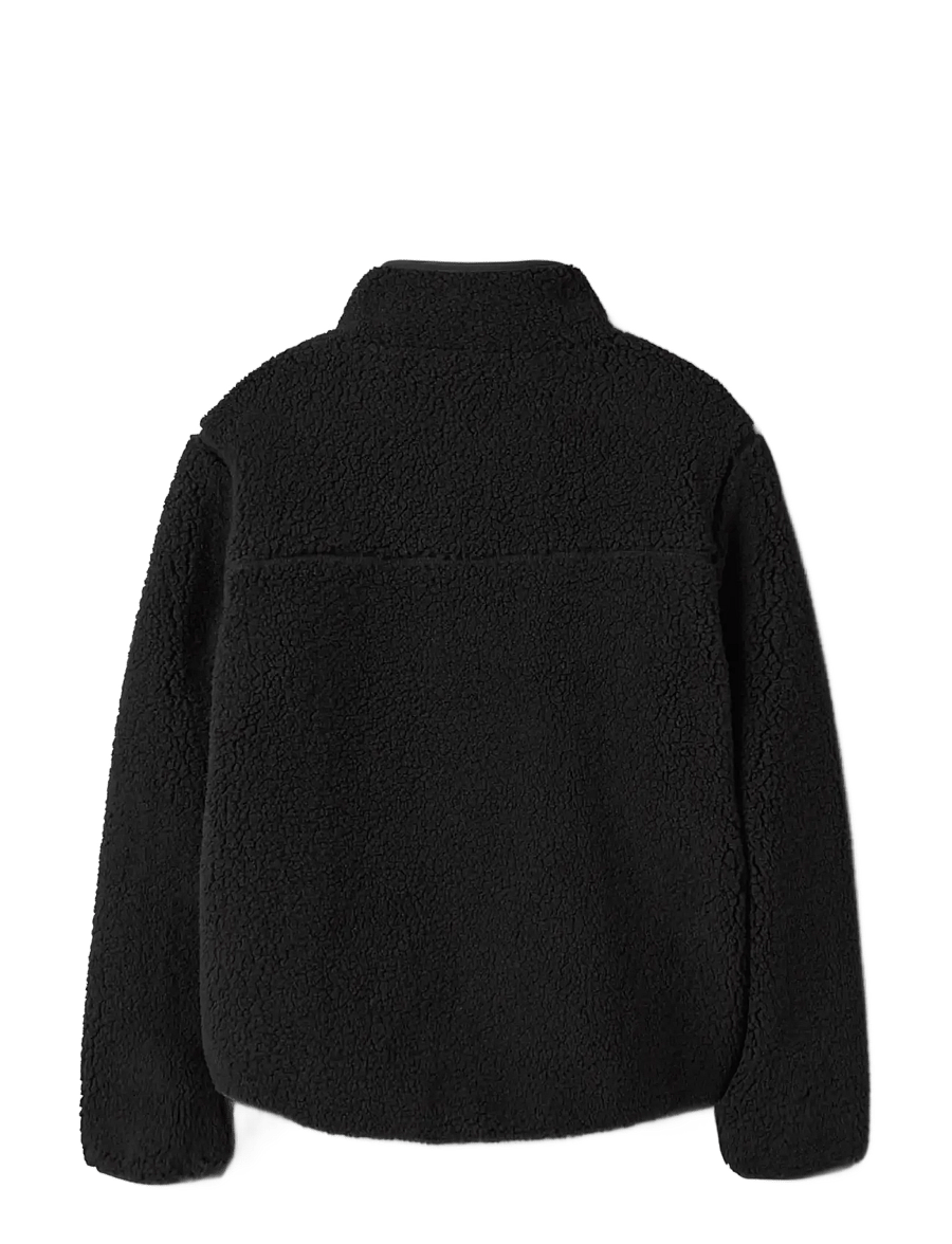 name it - NKNMATTIA SHERPA JACKET PB1 - fleecejacken - black - 1