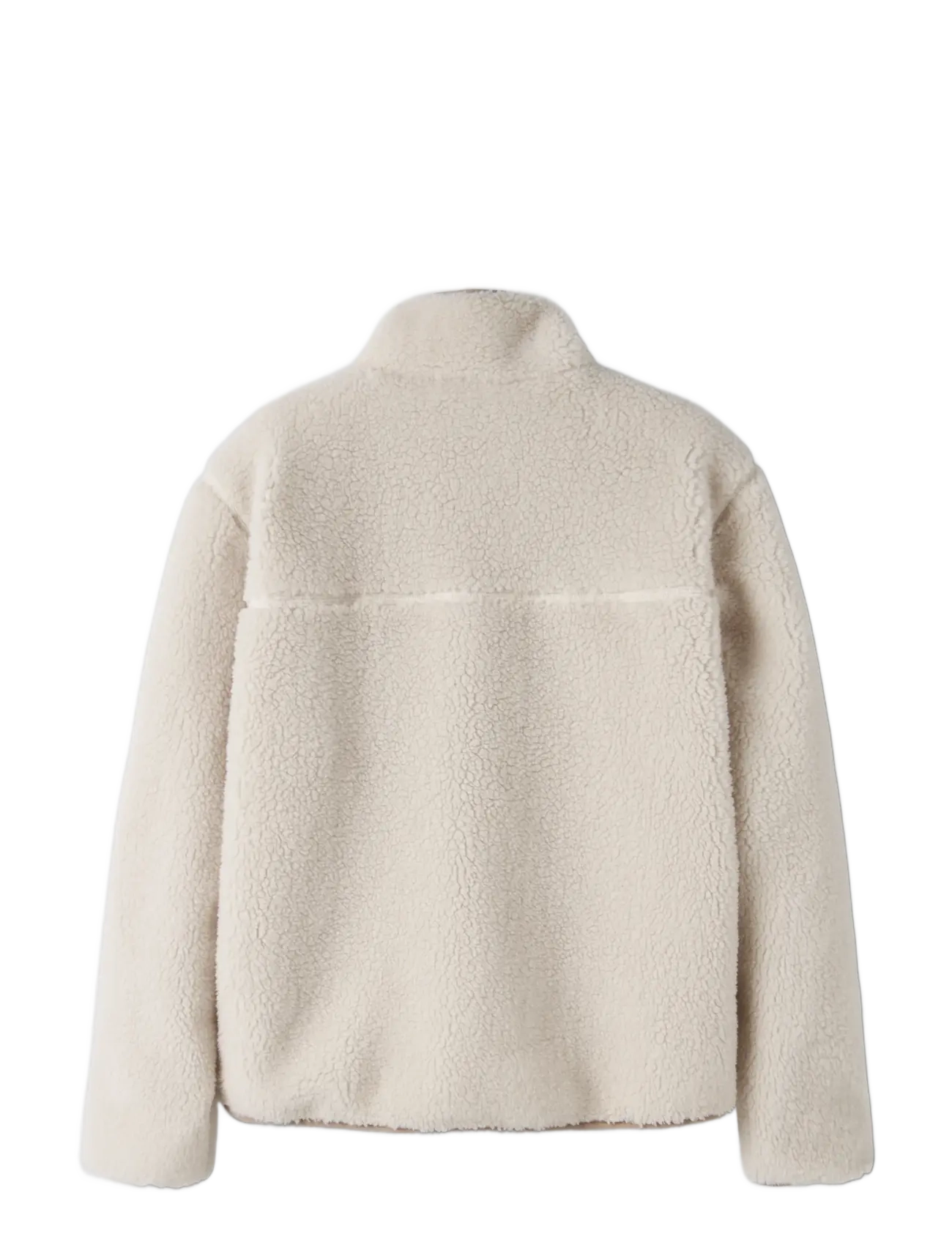 name it - NKNMATTIA SHERPA JACKET PB1 - fliisjakid - moonbeam - 1