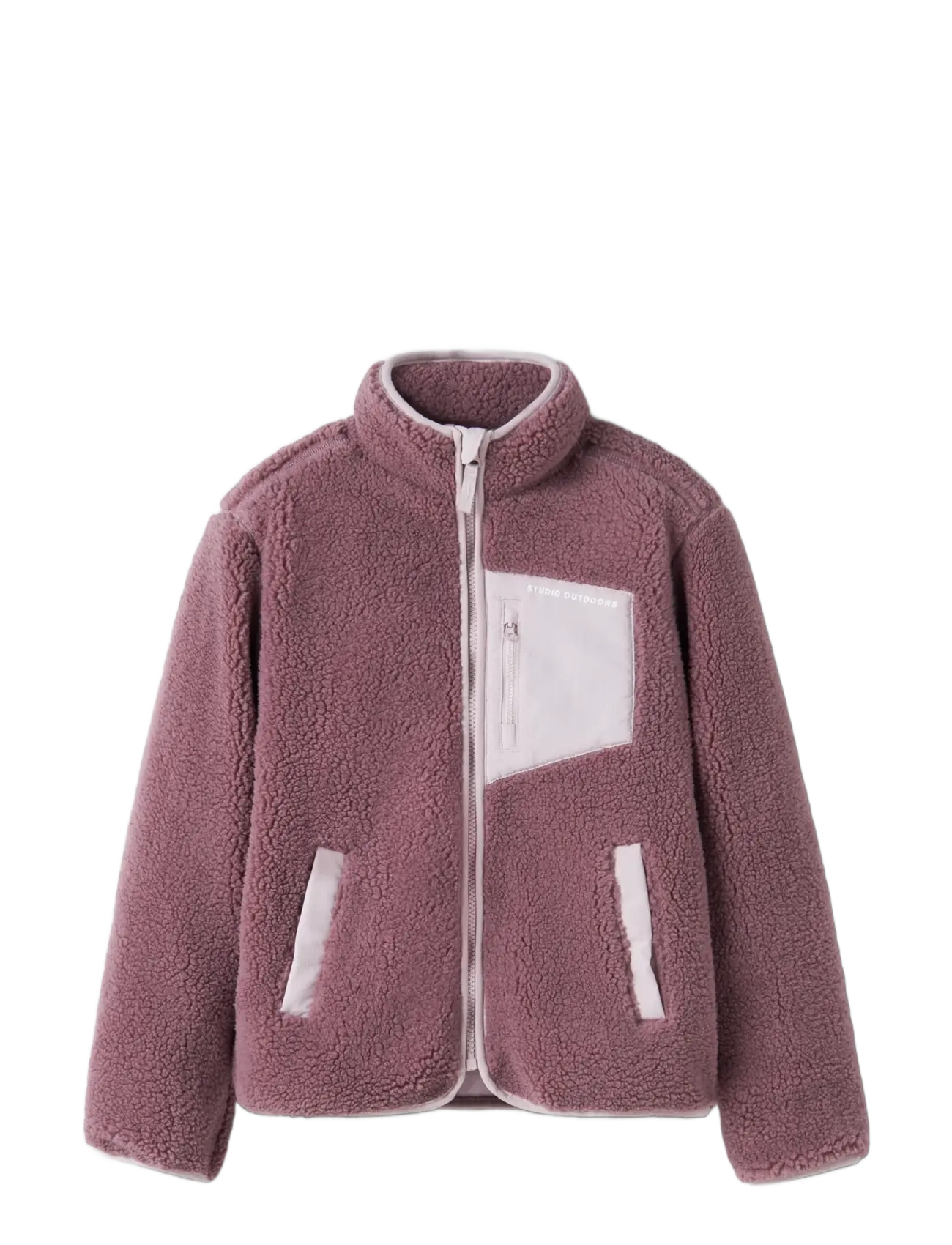 name it - NKNMATTIA SHERPA JACKET PB1 - fleecejacken - wistful mauve - 2