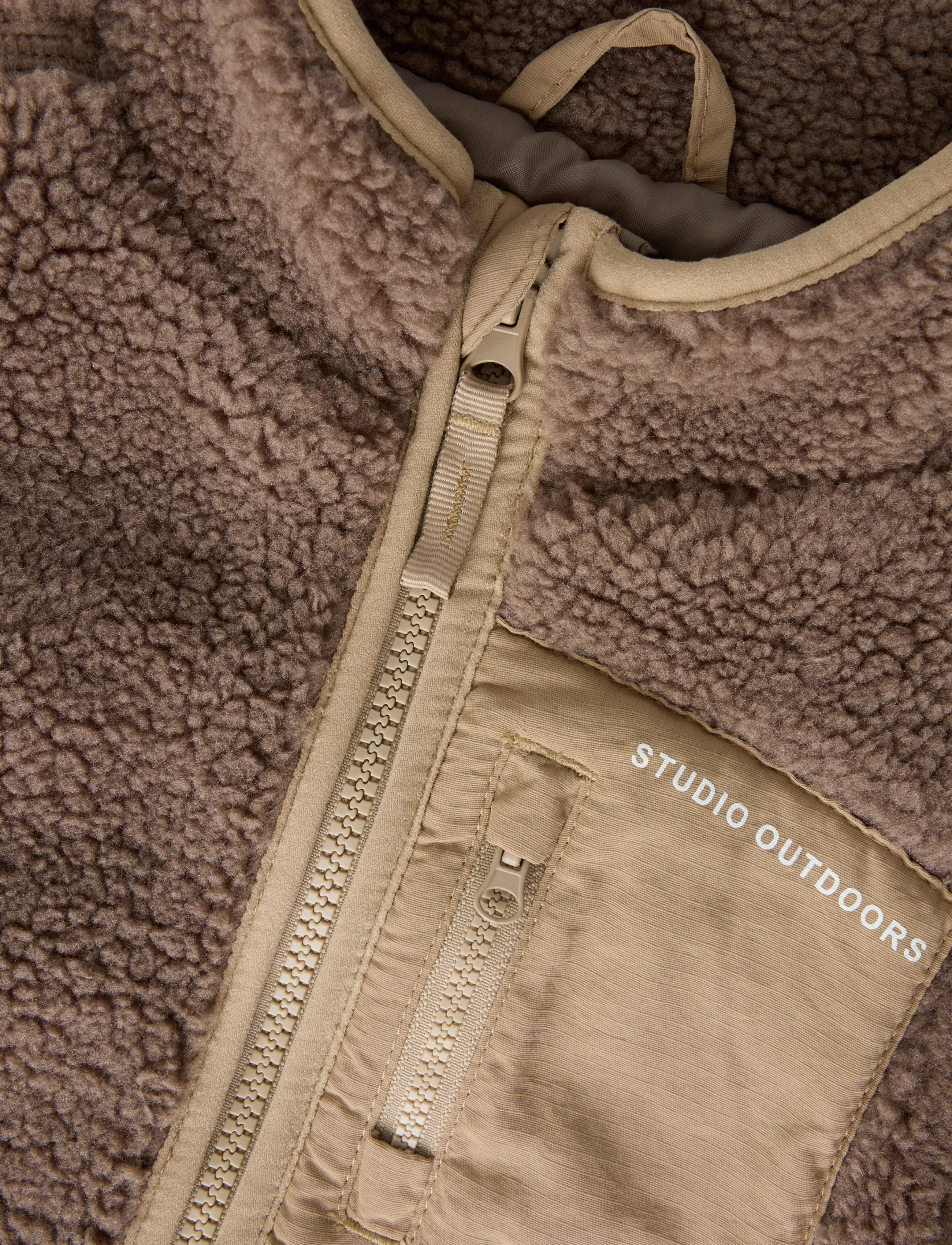 name it - NMNMATTIA SHERPA JACKET PB1 - fleecejakker - mountain trail - 2
