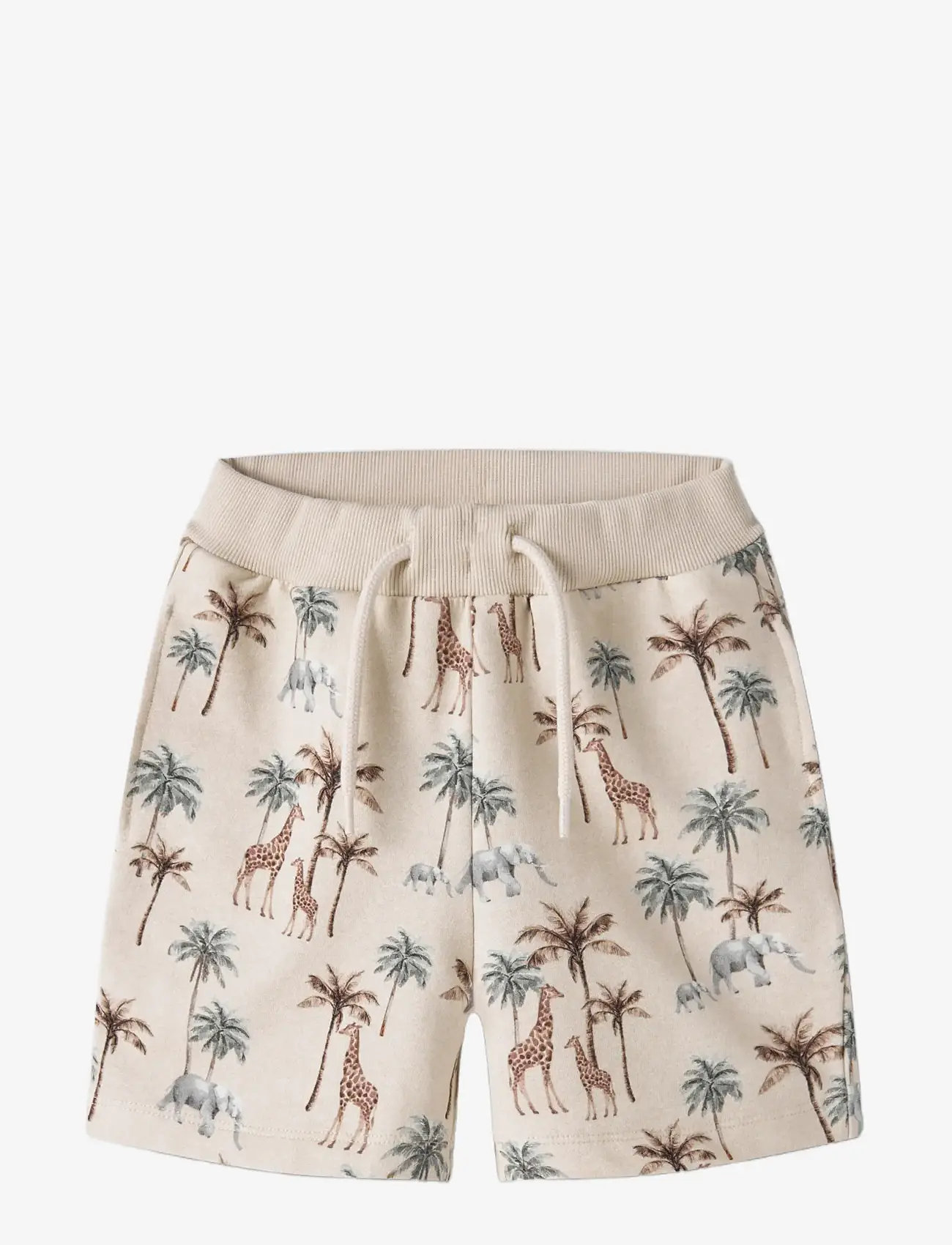 name it - NMMHENRY NREG SWEAT SHORTS UNB - sweatshorts - peyote melange - 2