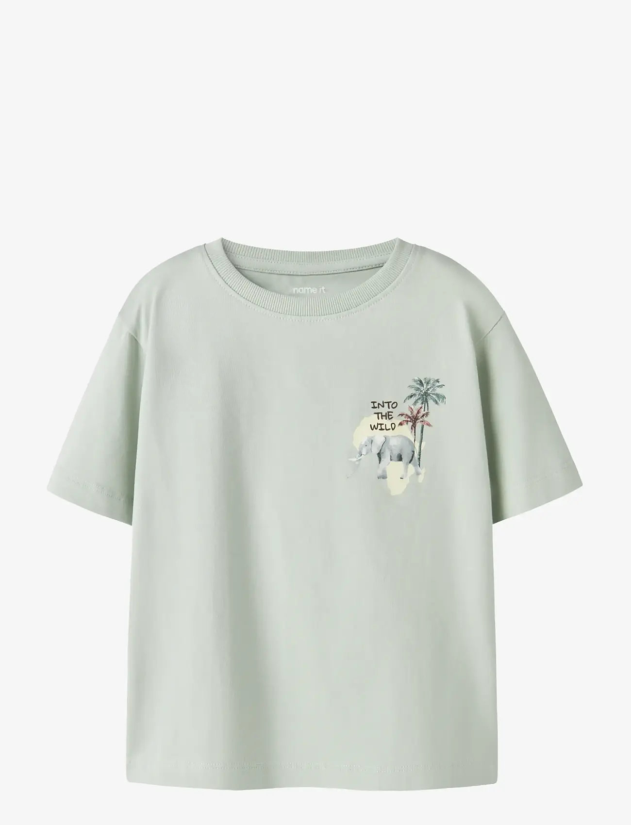 name it - NMMHUGO SS NREG TOP BOX - kortærmede t-shirts - pale aqua - 0