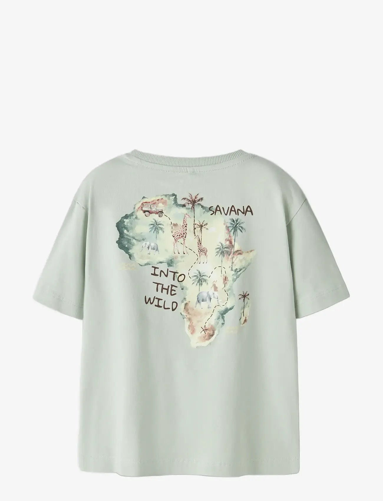 name it - NMMHUGO SS NREG TOP BOX - kortærmede t-shirts - pale aqua - 1
