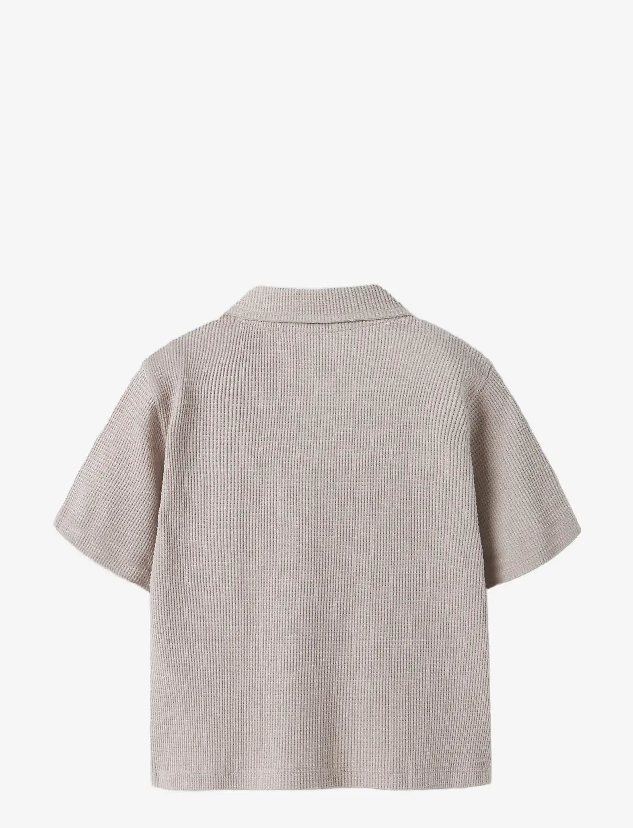 name it - NMMHARVE SS NREG SHIRT - lühikeste varrukatega särgid - chateau gray - 1
