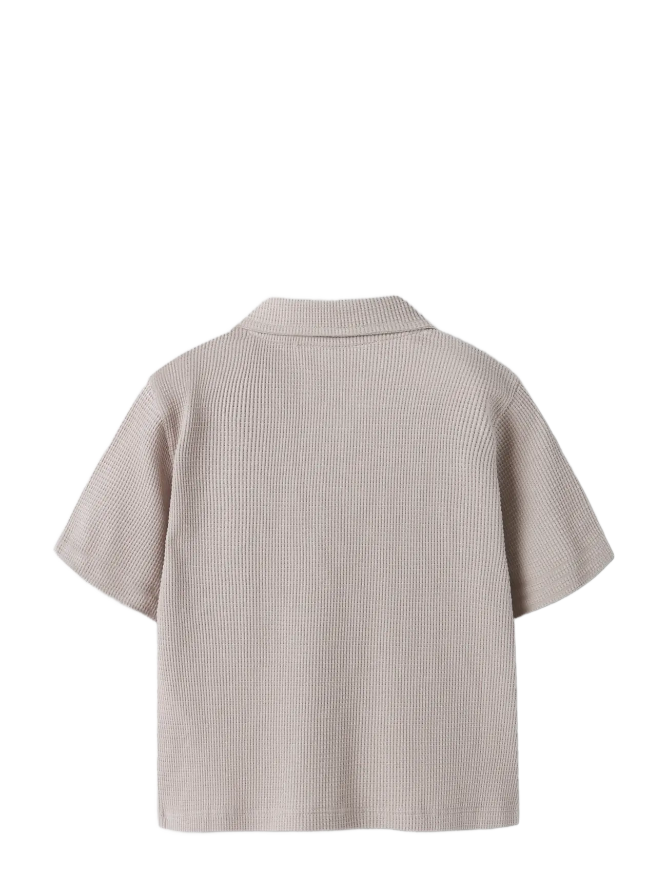name it - NMMHARVE SS NREG SHIRT - kurzärmlige hemden - chateau gray - 1